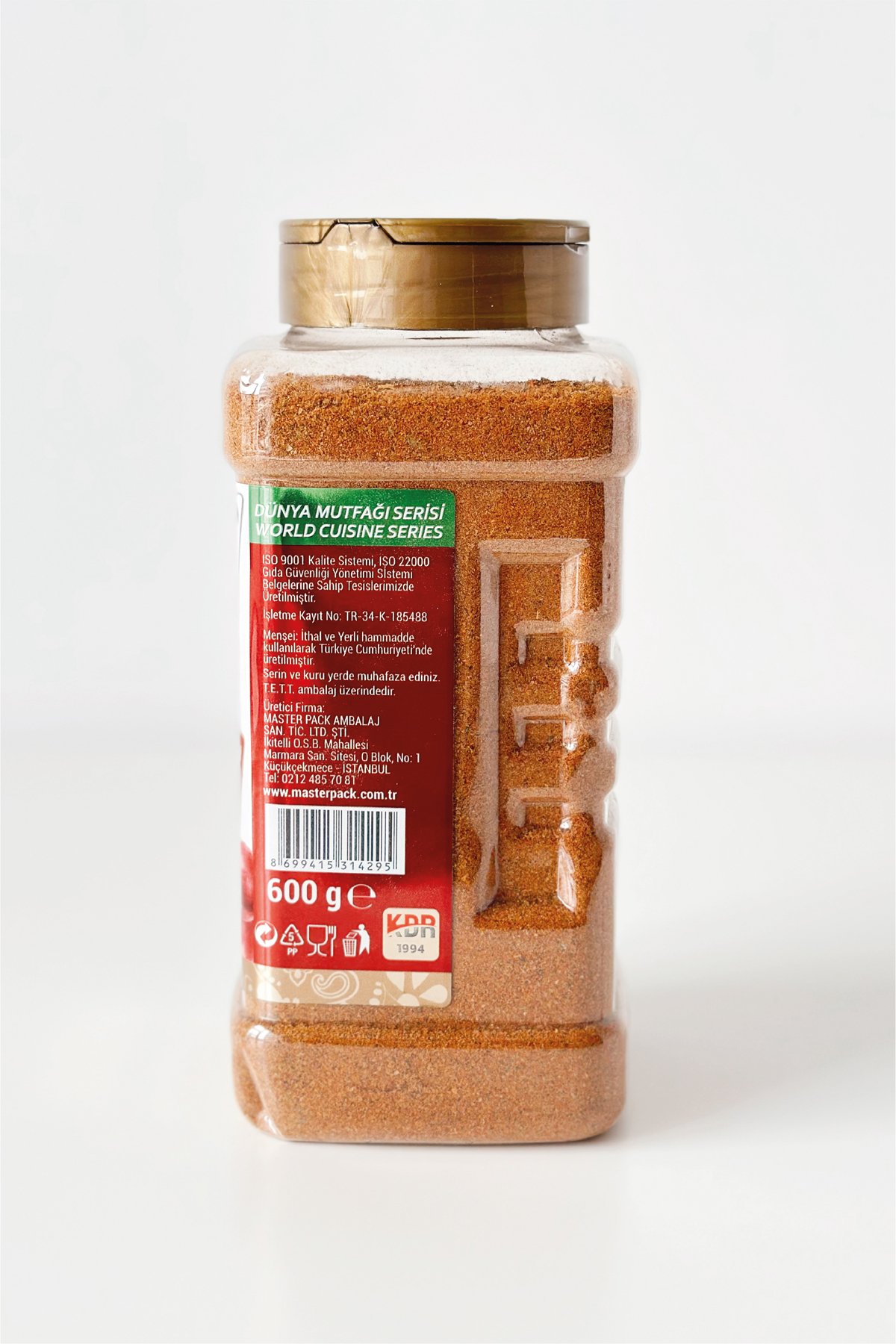 Paprika Spices Meksika Baharatı 6 x 600 G