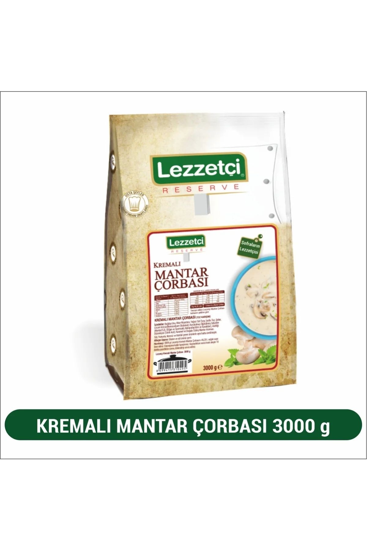 Lezzetçi Kr. Mantar Çorbası 3kg