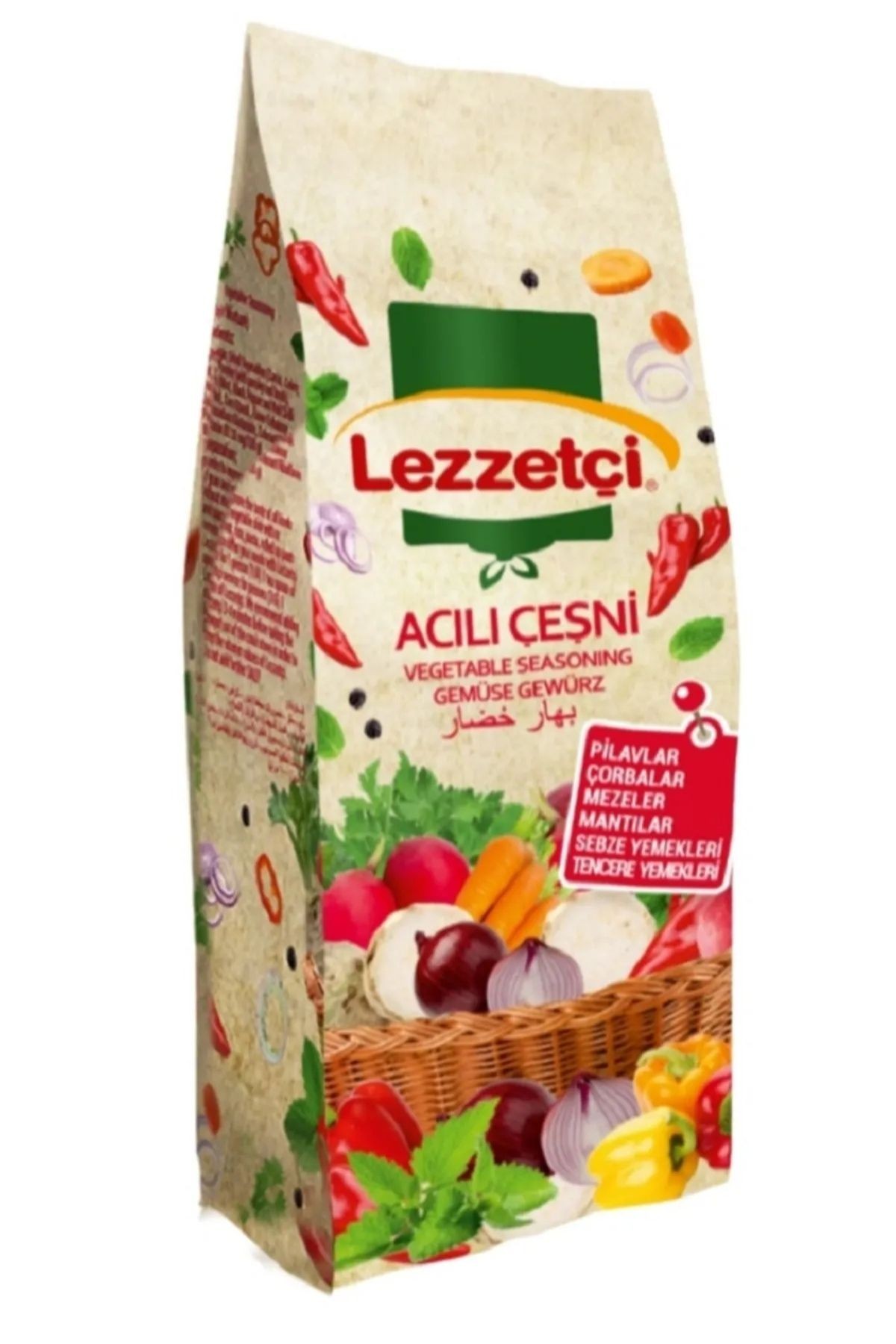 Lezzetçi Acılı Sebzeli Çeşni 200gr