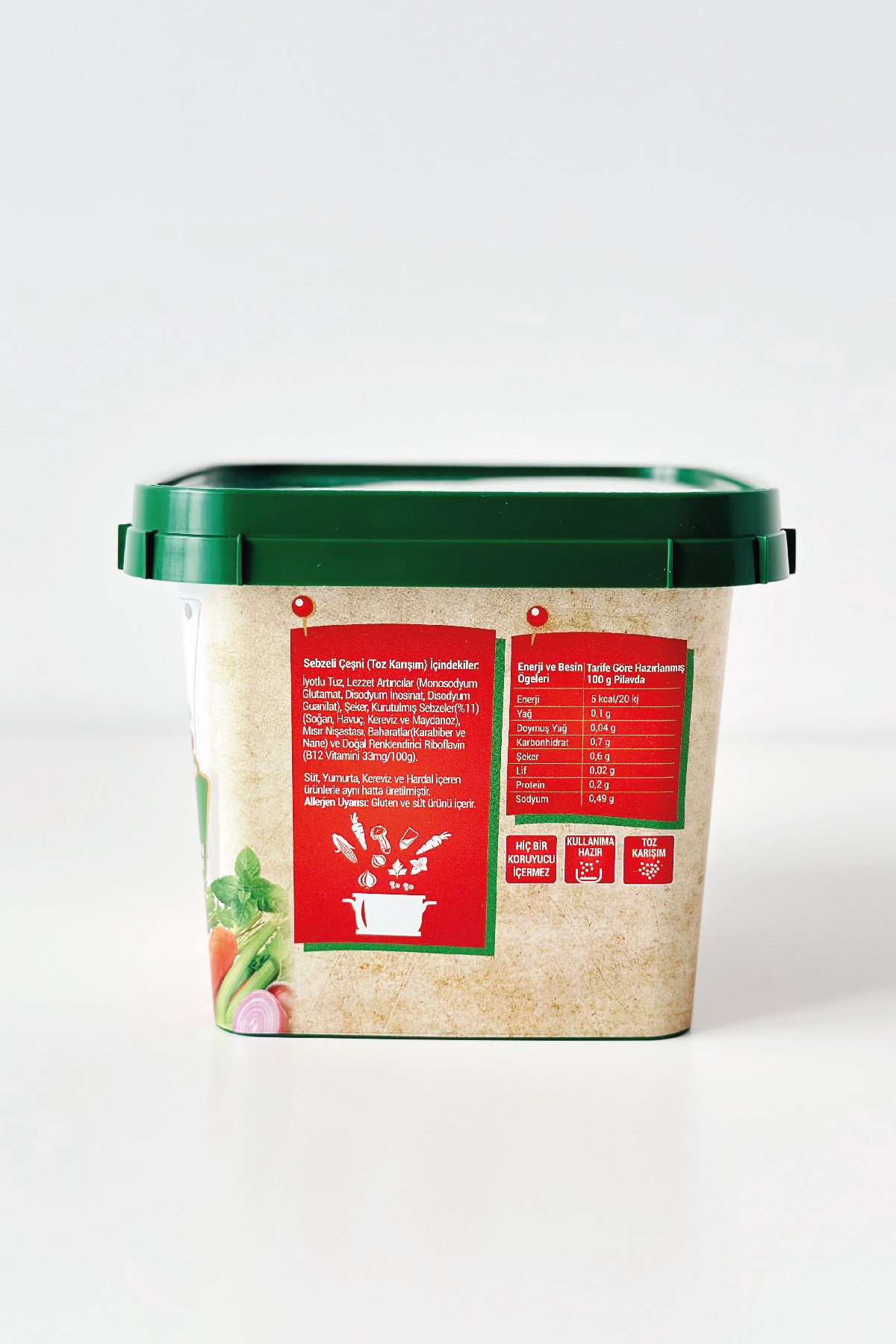 Lezzetçi Sebzeli Çeşni 6 x 750 G