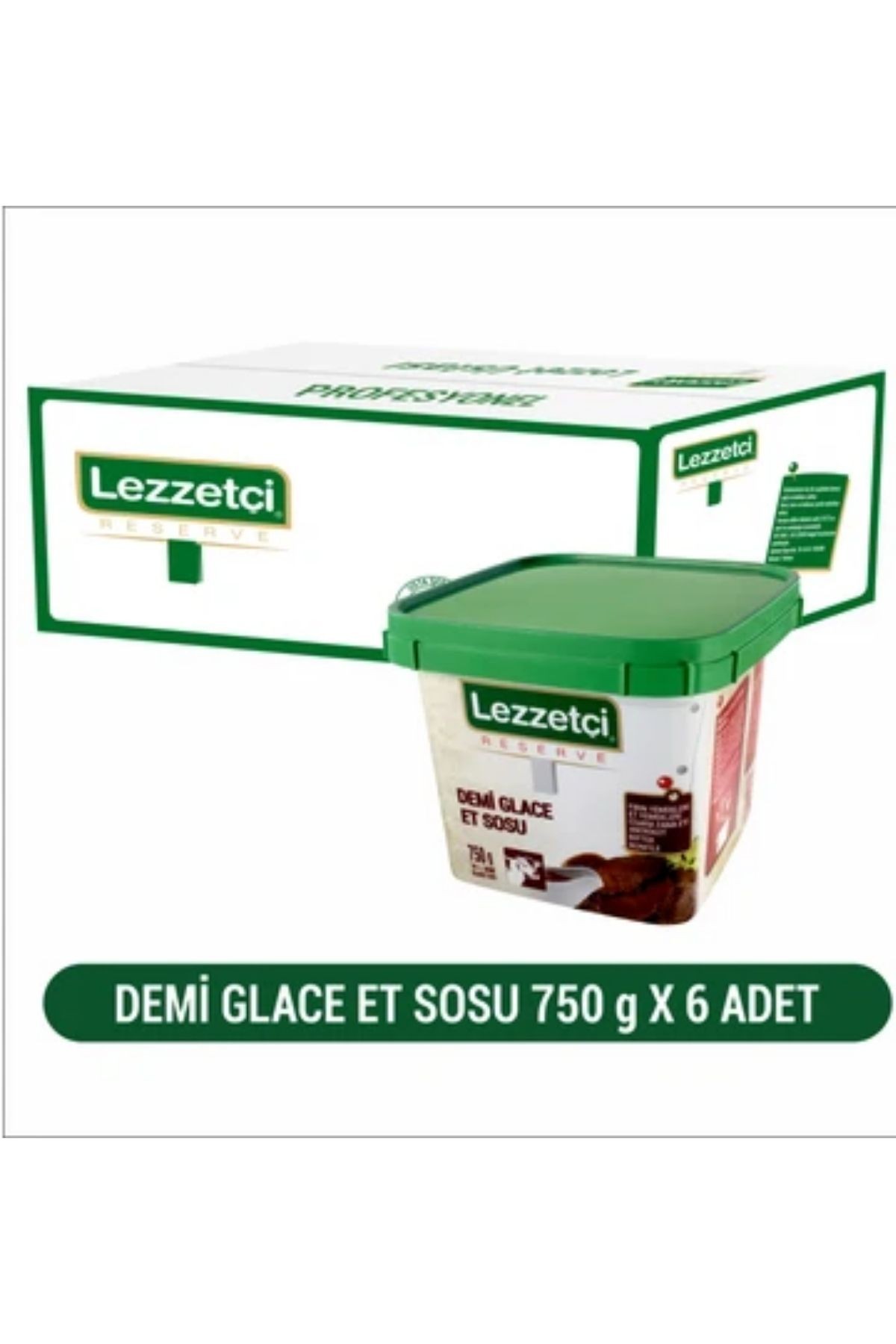 Lezzetçi Demi Glace Sos 6 x 750 G