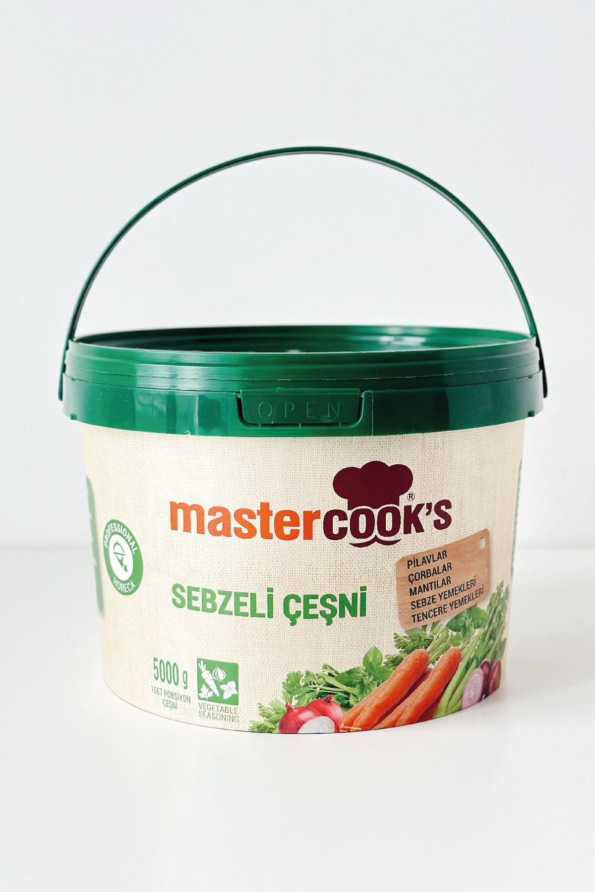 Master Cooks Sebzeli Çeşni 2 x 5 KG