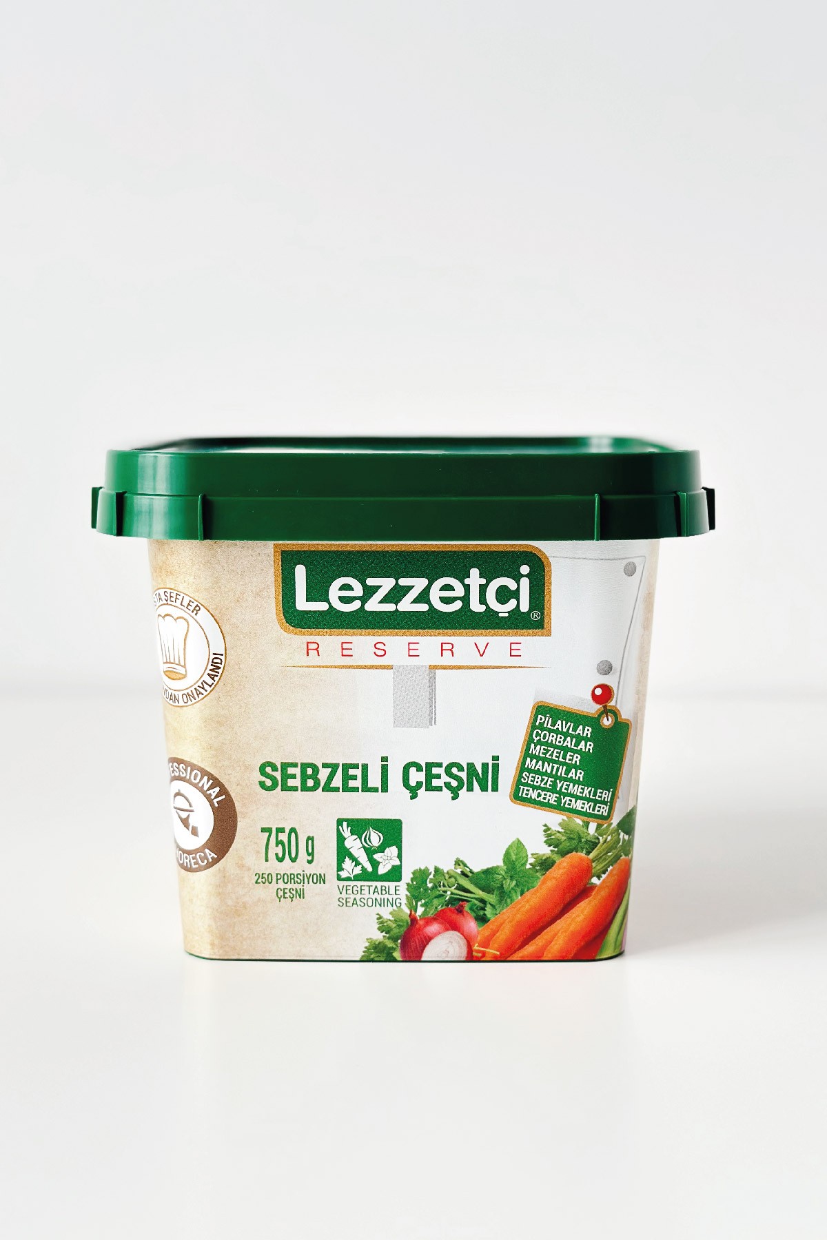 Lezzetçi Sebzeli Çeşni 6 x 750 G