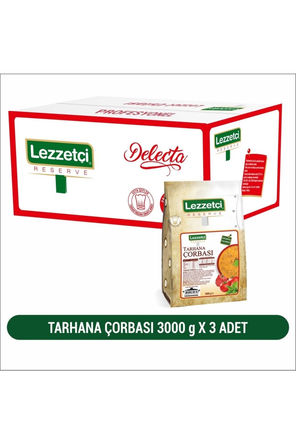 Lezzetçi Tarhana Çorbası 3 x 3 KG