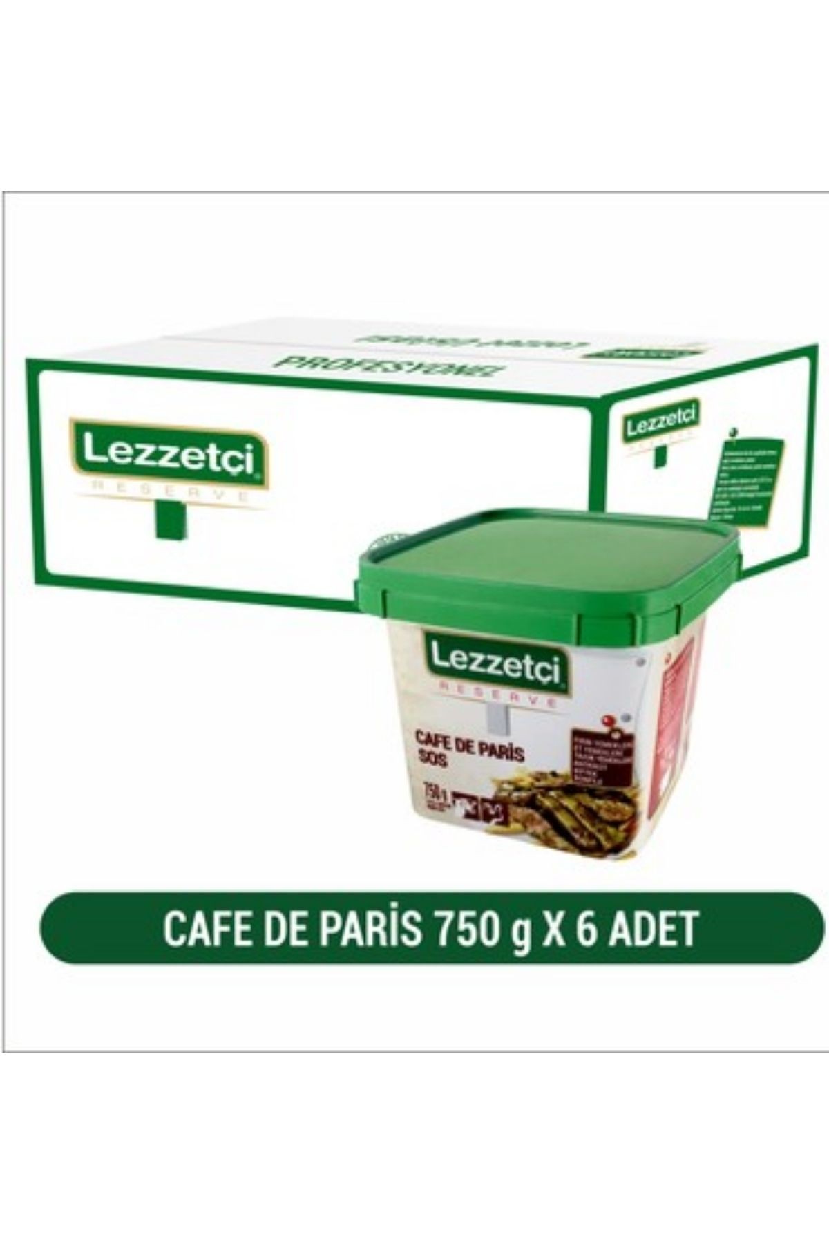 Lezzetçi Cafe De Paris Sos 6 x 750 G