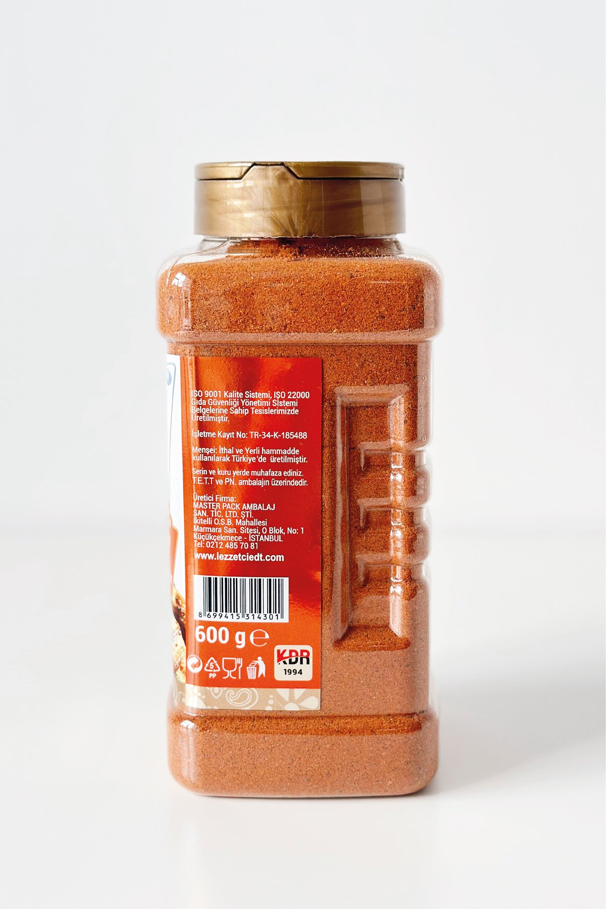 Paprika Spices Rajah Patates Baharatı 6 x 600 G