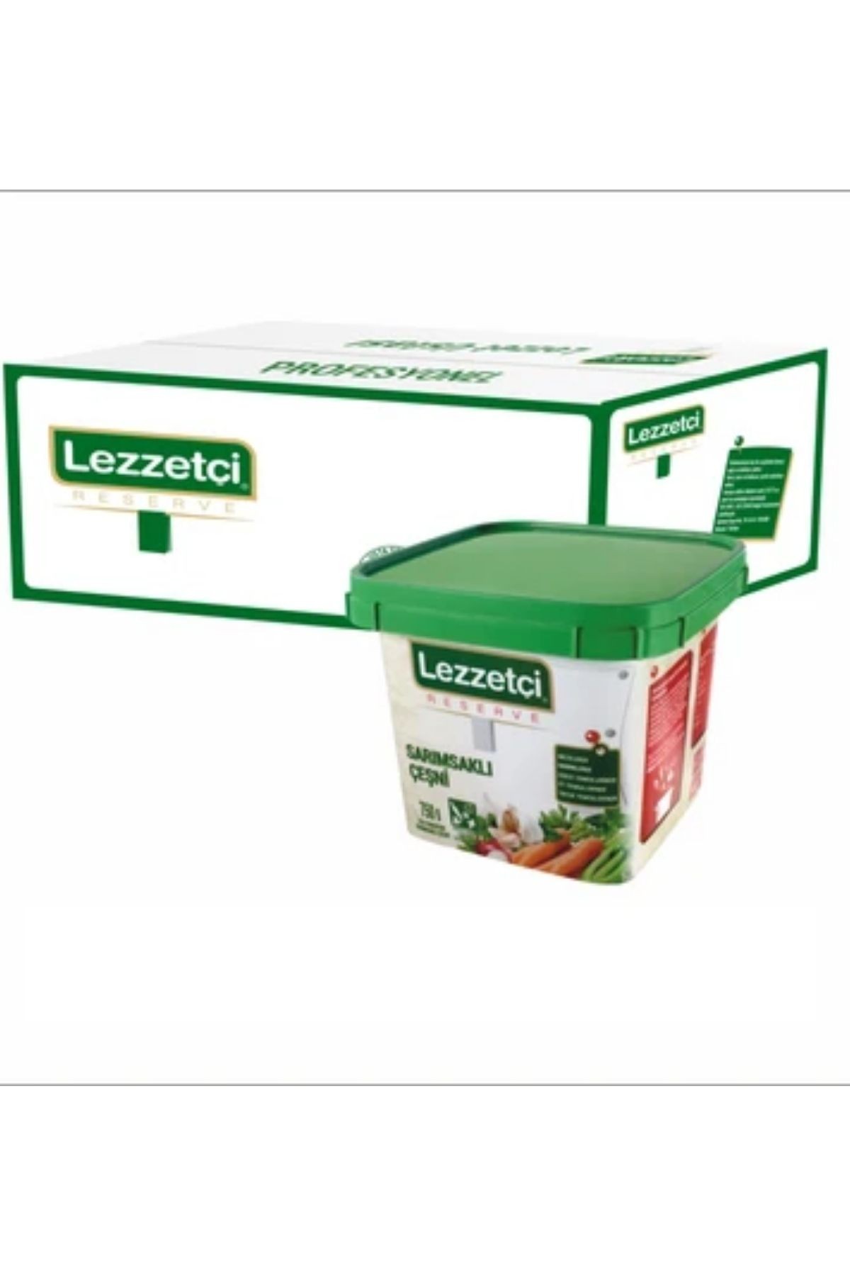 Lezzetçi Sarımsaklı Sebzeli Çeşni 6 x 750 G