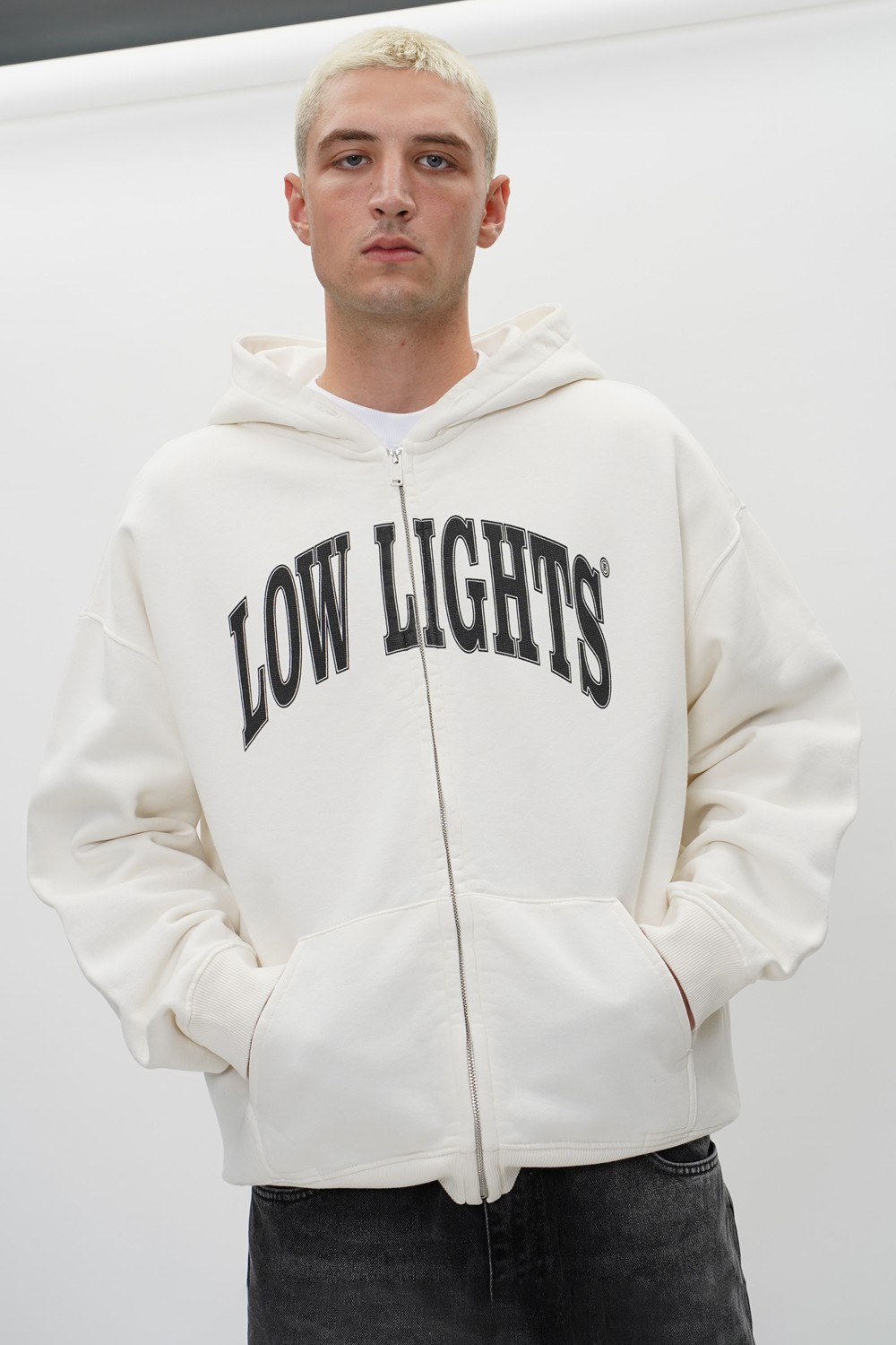 L.L.S. Oversized College Zip Hoodie (LLS-27)