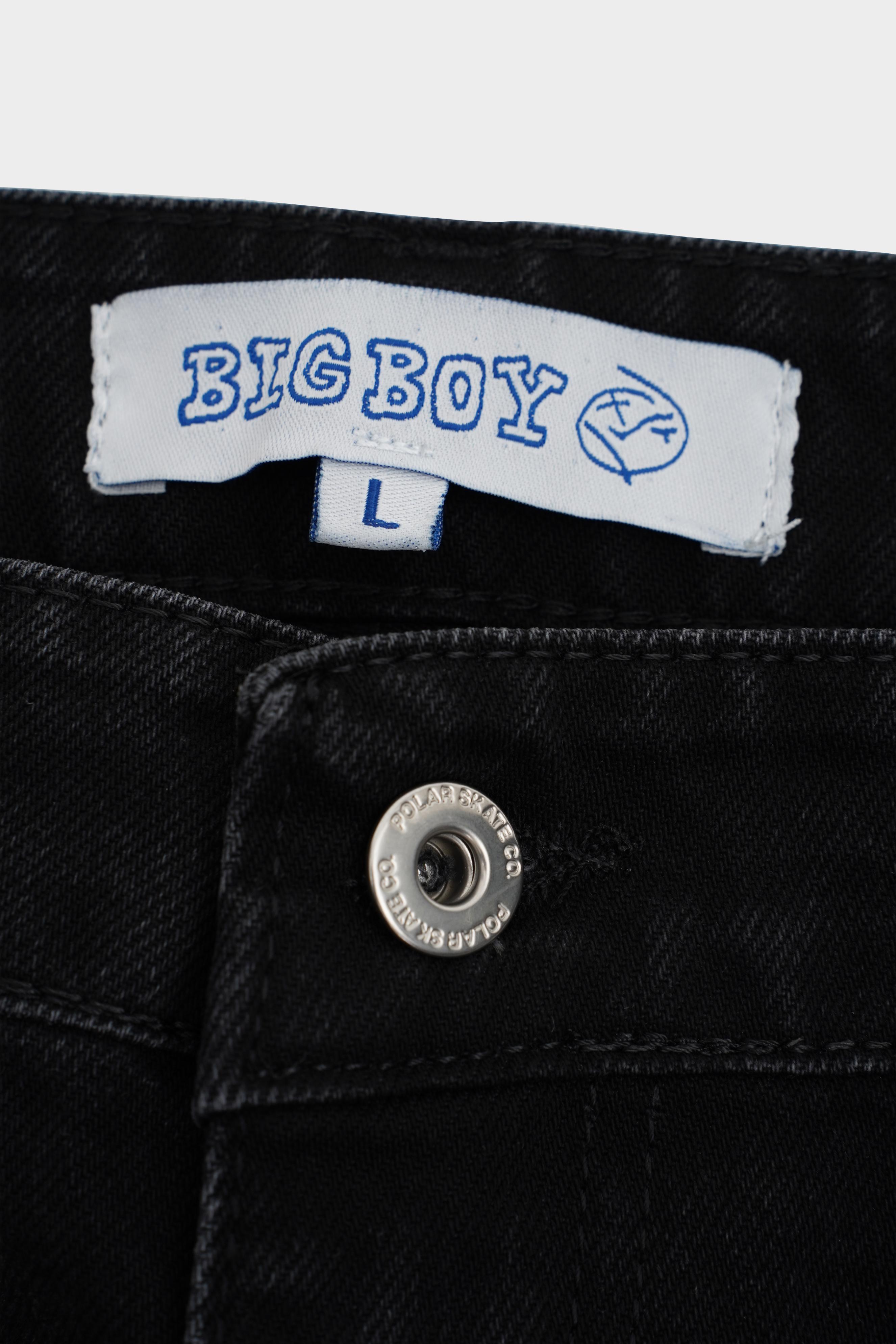 Big Boy Baggy Jeans - Silver Black