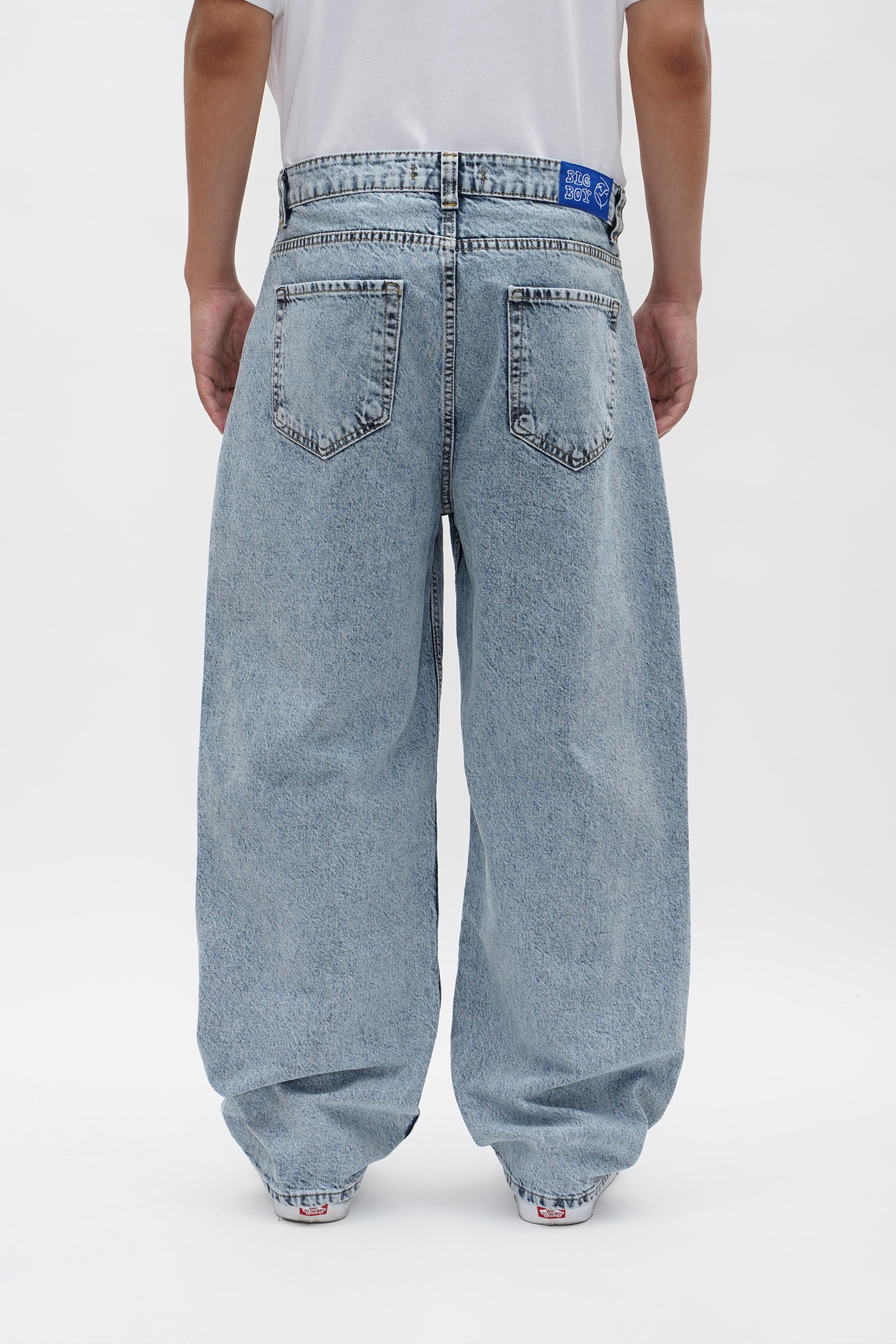 Big Boy Baggy Jeans - Light Blue