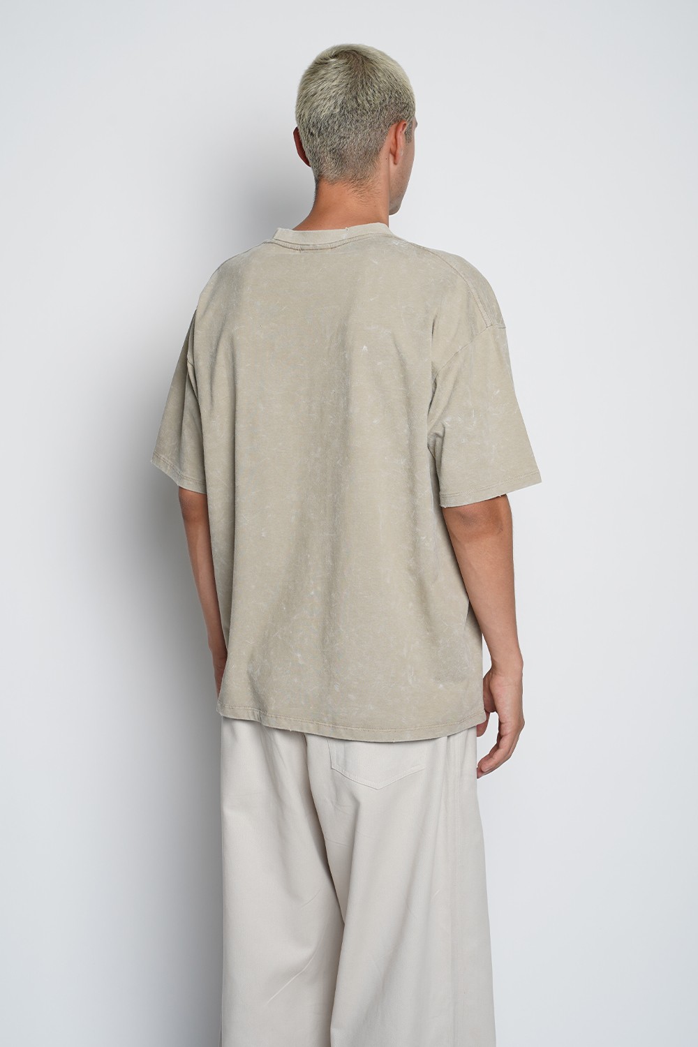 Faded Acid Wash Oversized T Shirt (FD39)