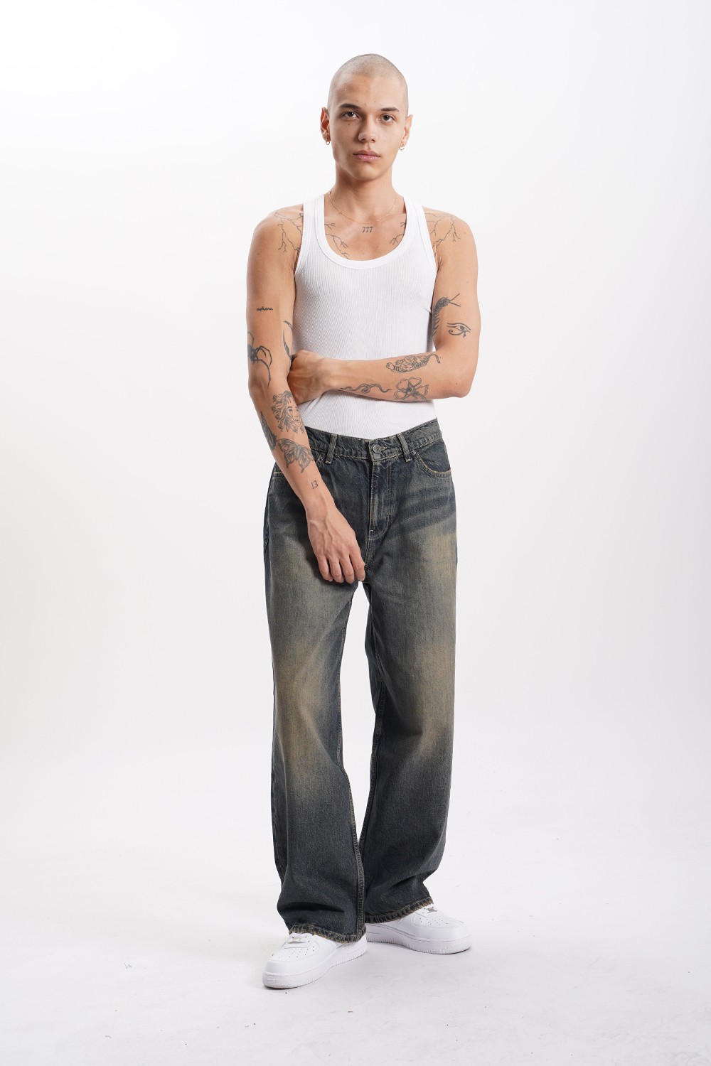 Dirty Washed Baggy Jean (URBN-B-83)