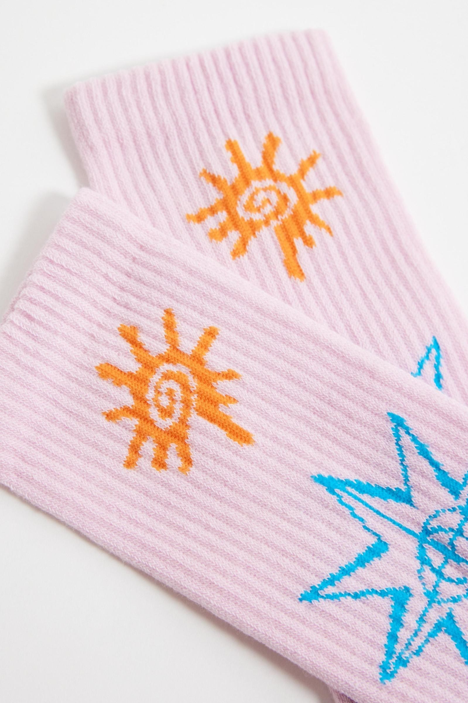 U.O. Ayker Sun Crew Socks (UO-29)