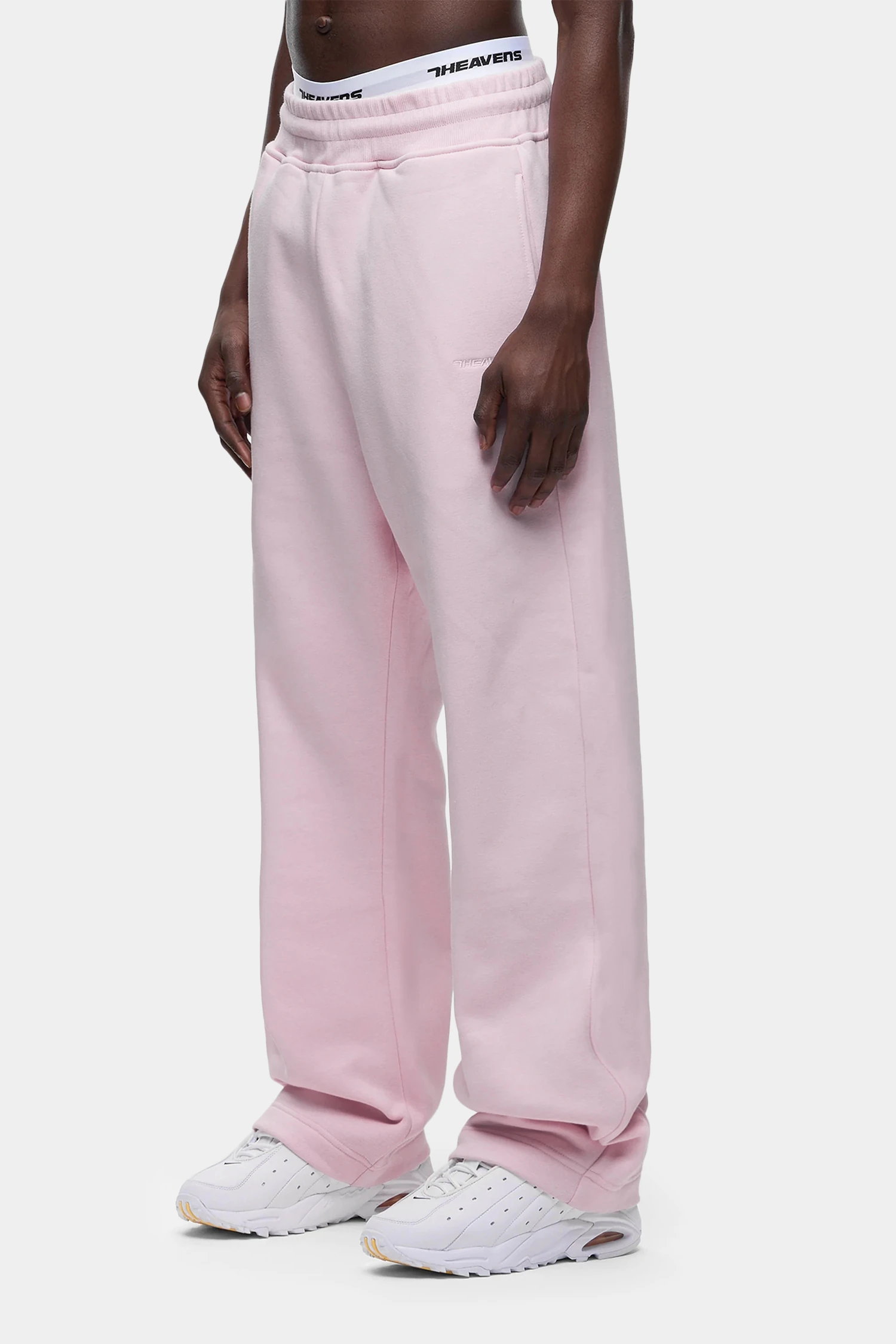 Washed Heavyweight Open Leg Jogger