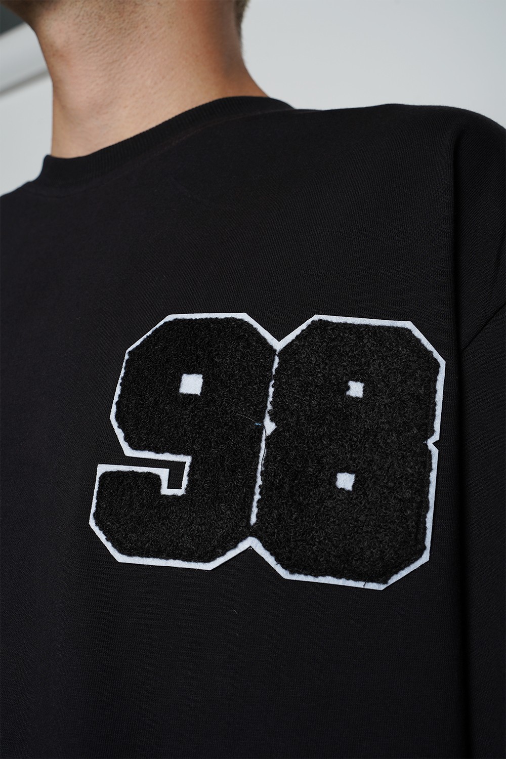 Koqs Oversized Black T-Shirt (KOQS1)