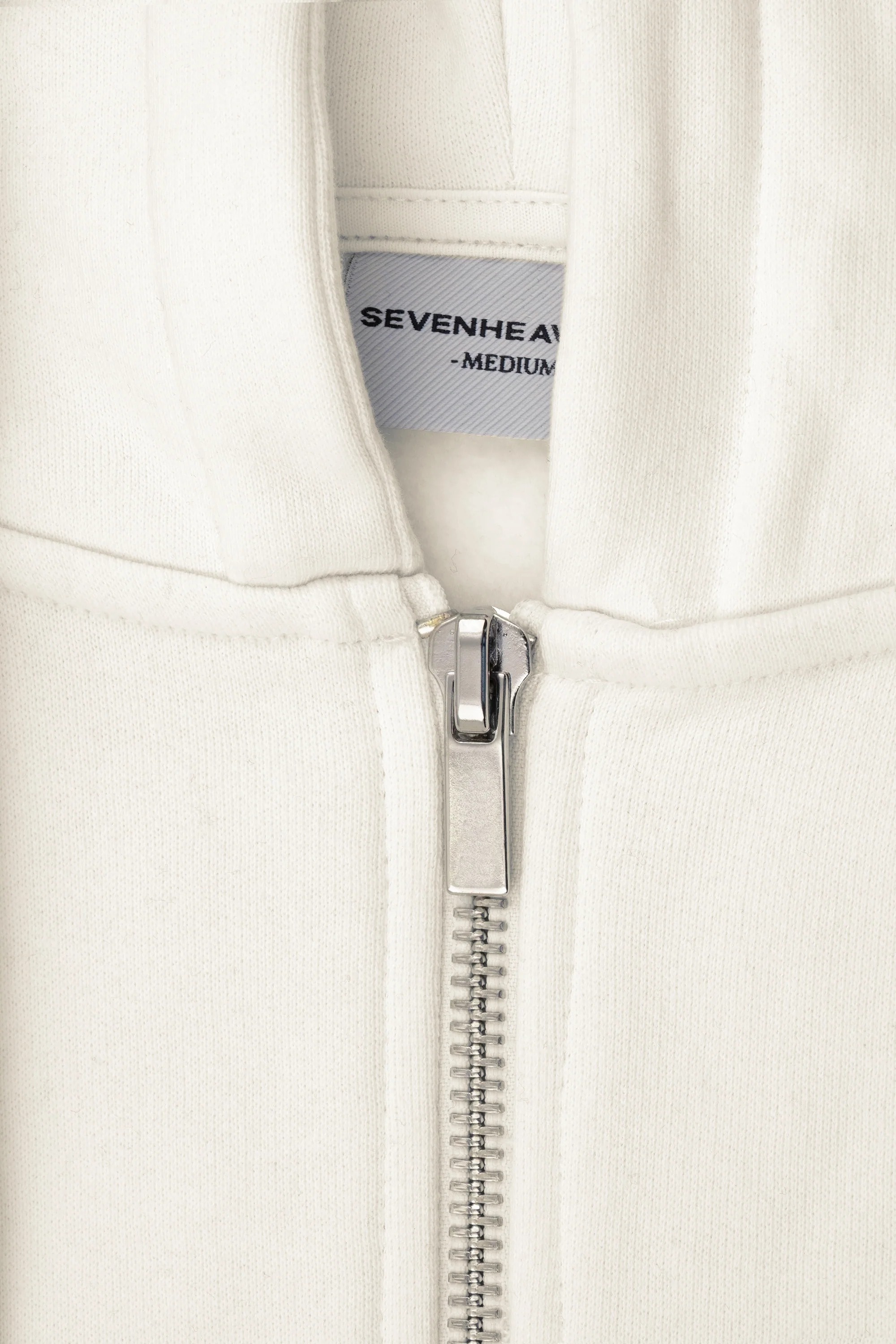 Oversize Heavy Blank Zip Hoodie