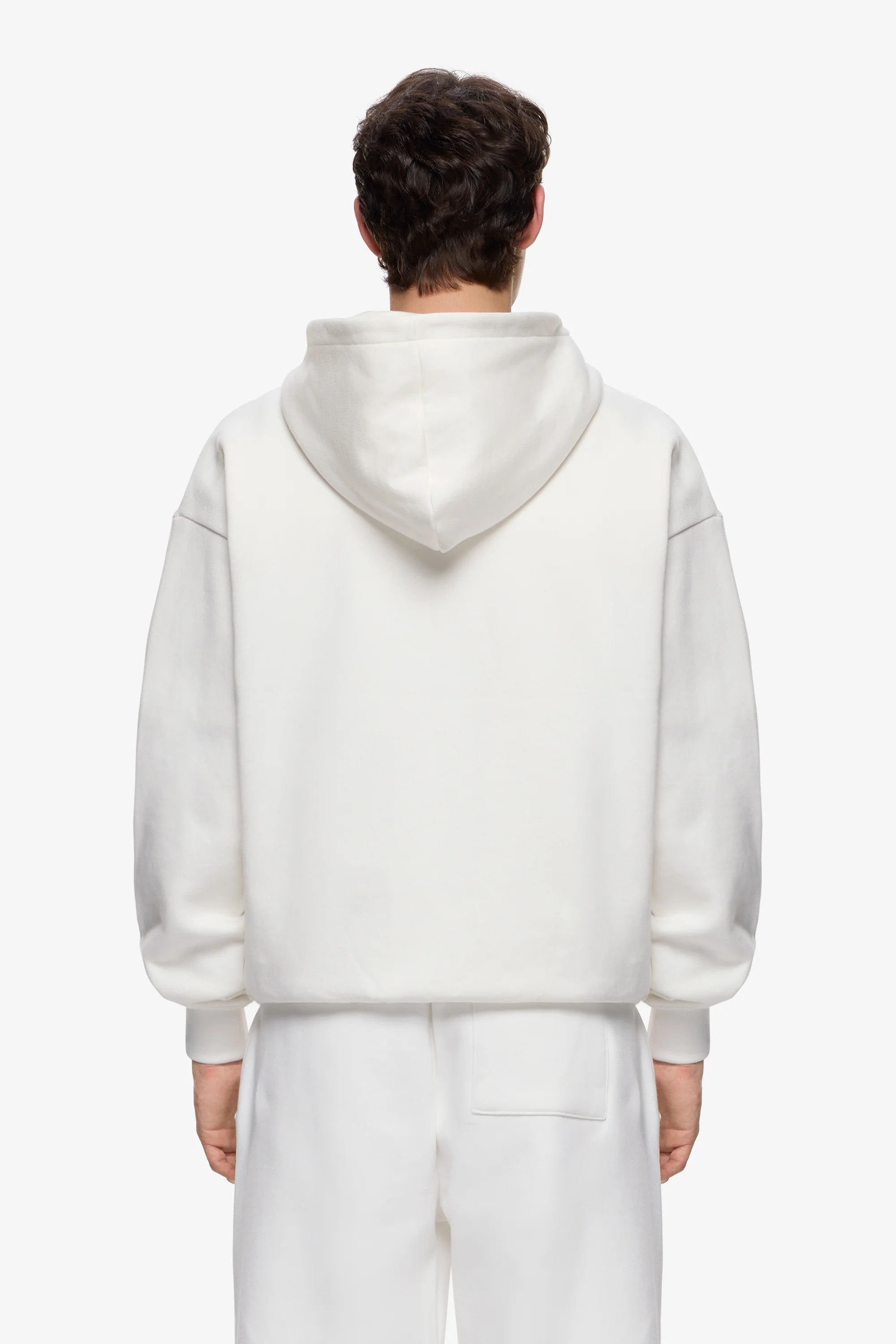 Oversize Heavy Blank Zip Hoodie