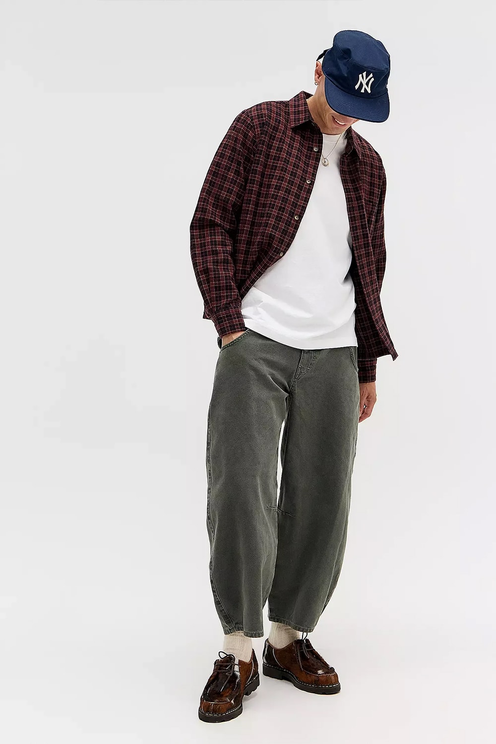 BDG Cacoon Crop Canvas Trousers