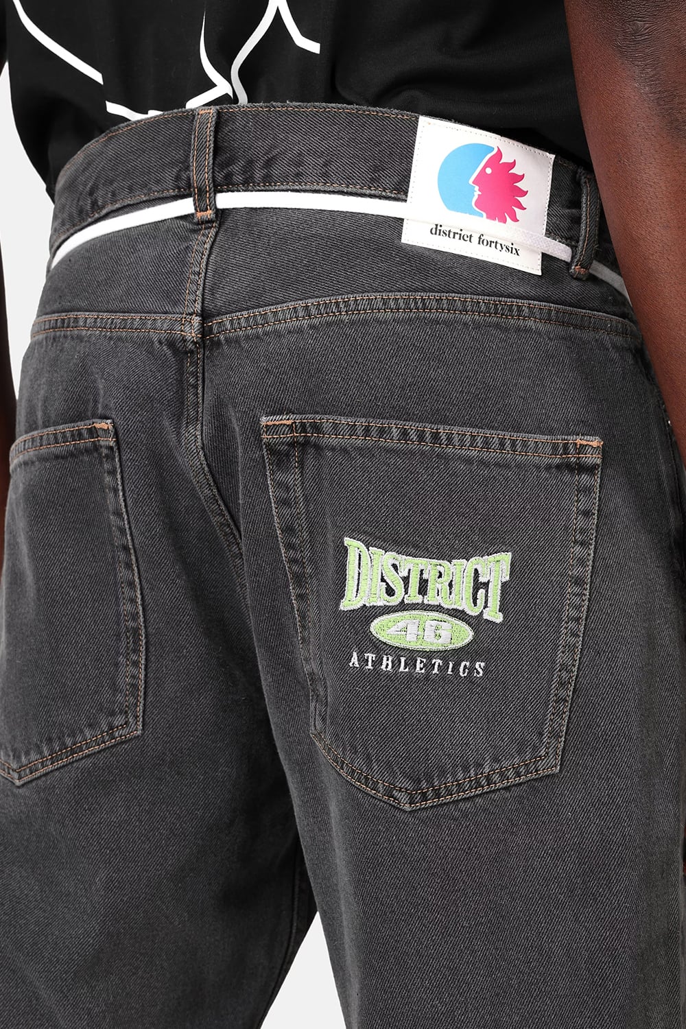 District 46 Straight Leg Jeans