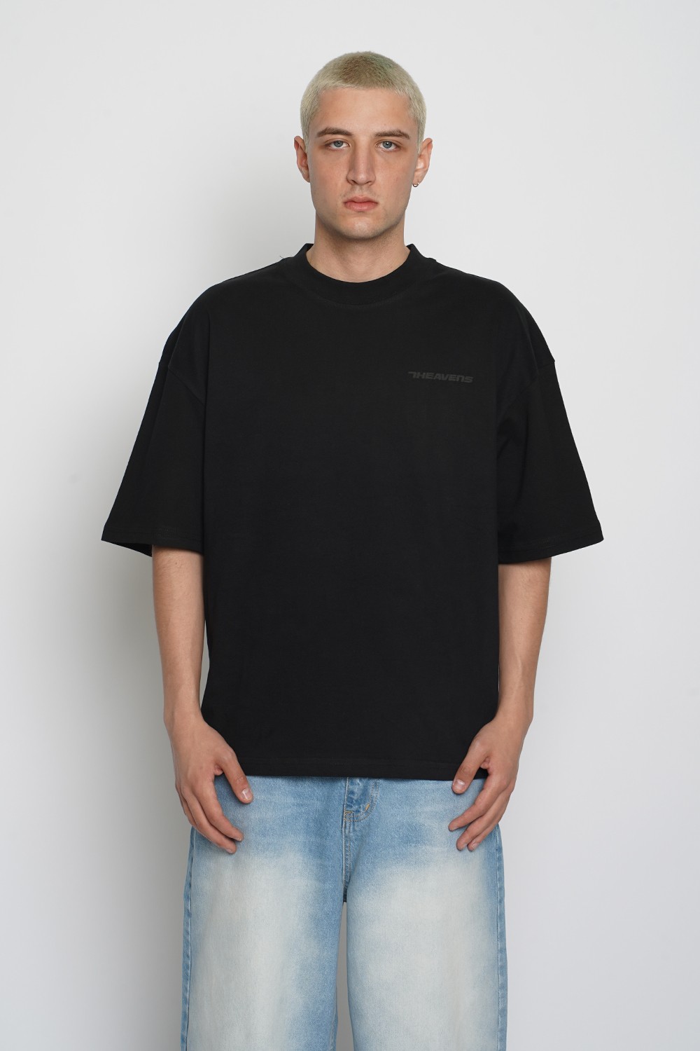 S.Heavens Oversized Rhinestone T-Shirt