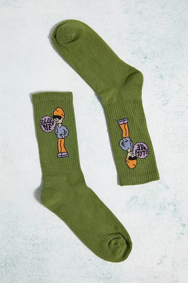 U.O. Blow Me Crew Socks (UO-34)