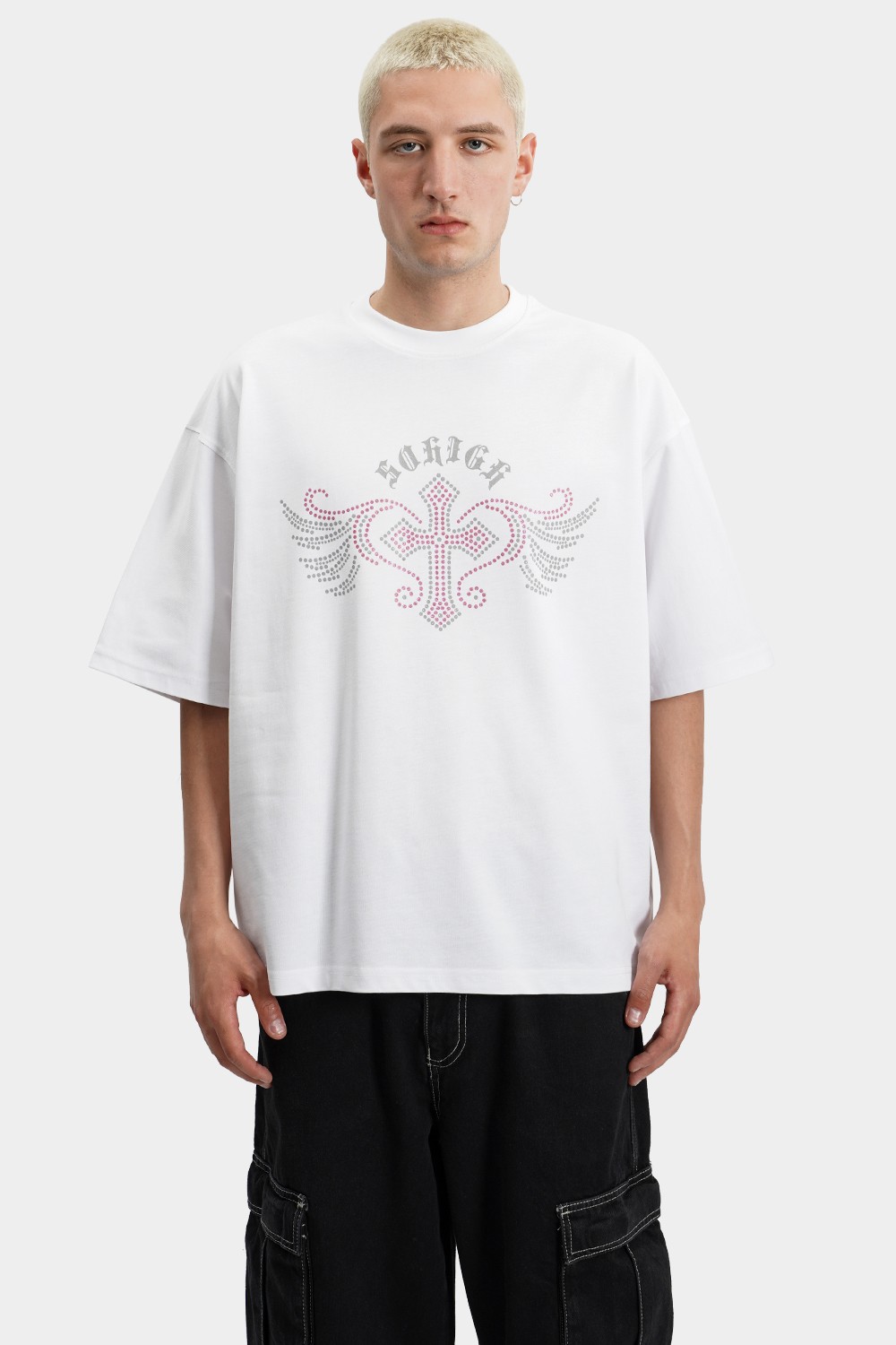 Sohigh Dotted Cross T-Shirt (SHT-4)