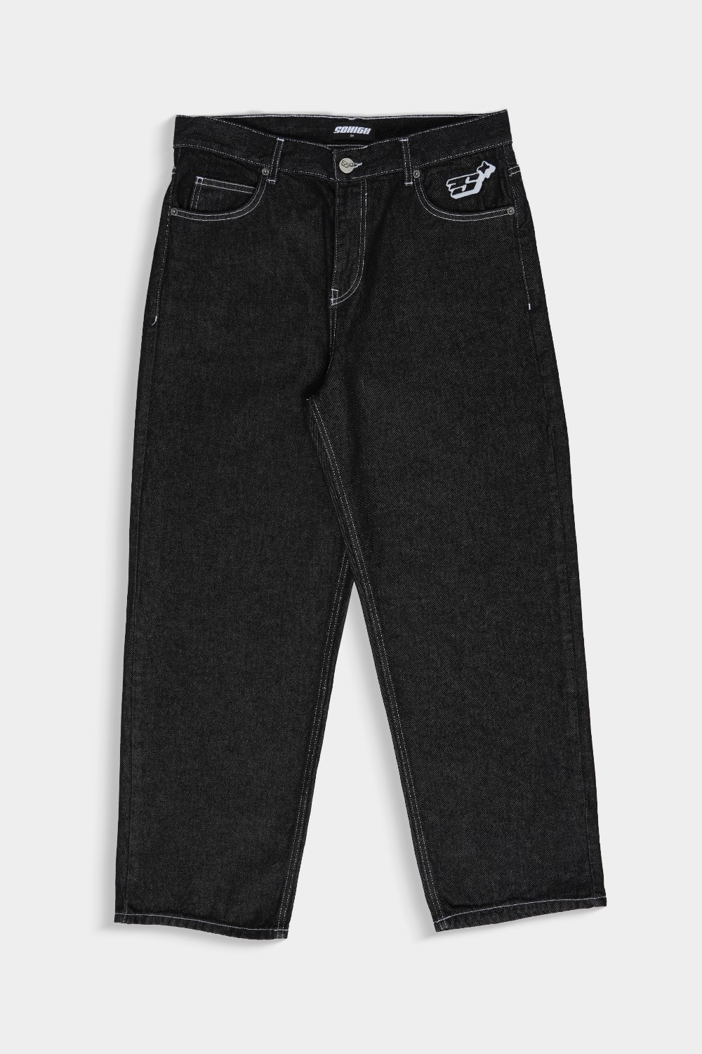 Baggy Skate Jeans - Contrast Stitch (SHBS-6)