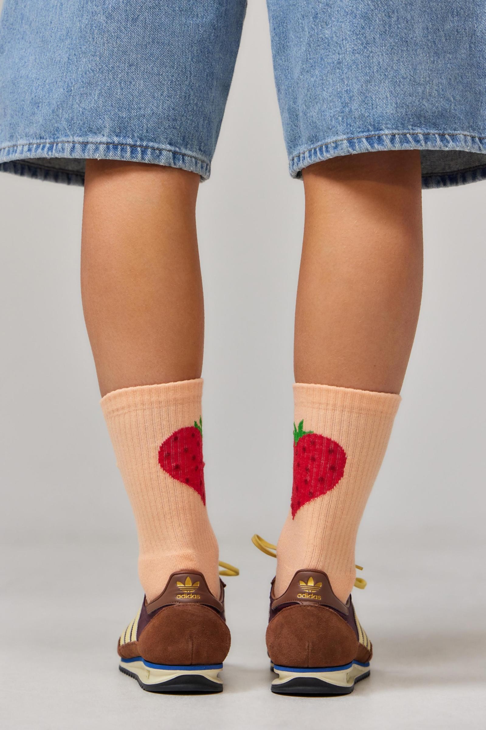 U.O. Out From Under Strawberry Socks (UO-37)