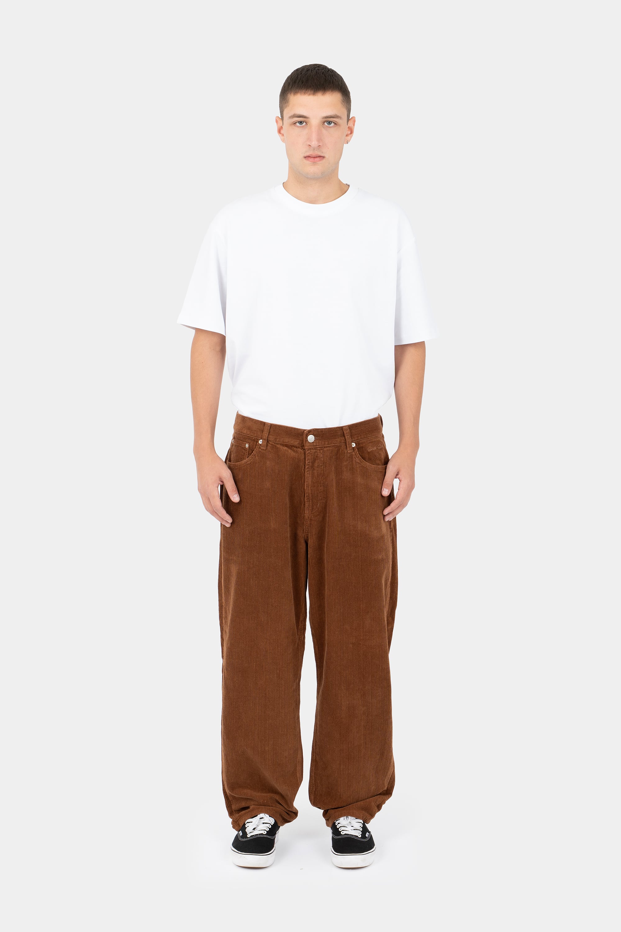 Sweet Big Skate Cord Jeans - Brown