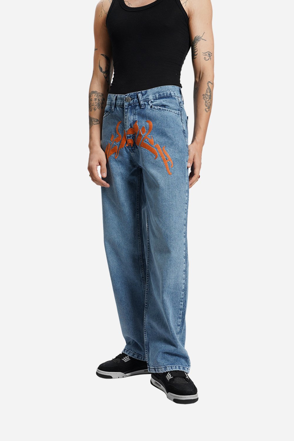 Mirage Light Blue/Orange Denim (VCNTY7)