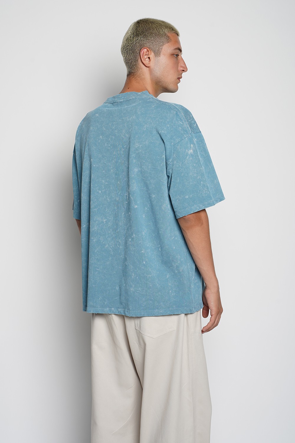 Faded Acid Wash Oversized T Shirt (FD37)