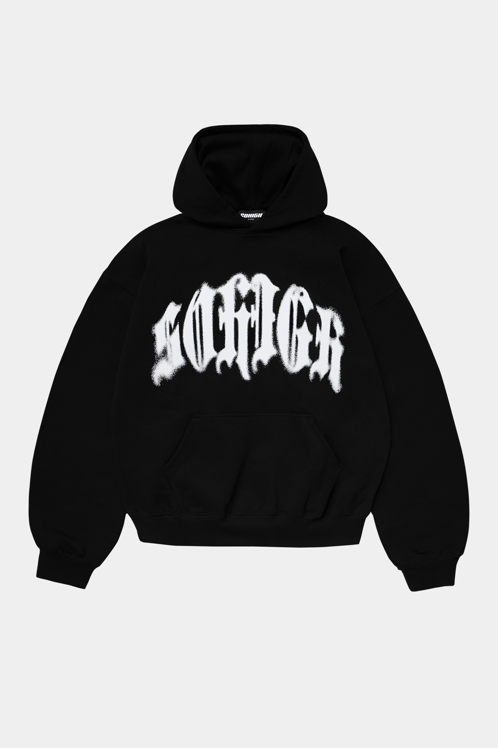 Sohigh Discrete Logo Boxy Fit Hoodie