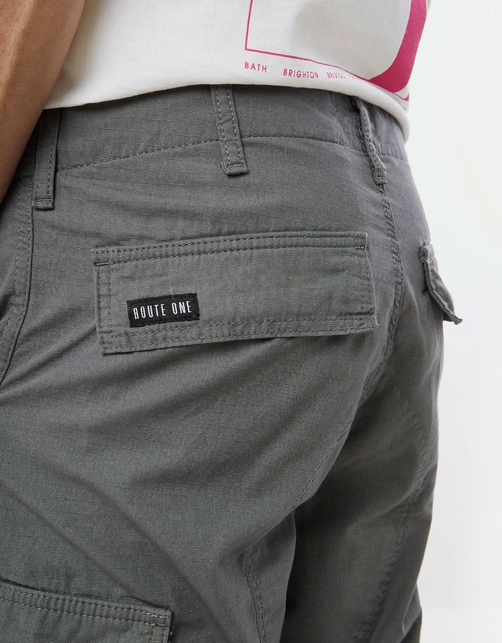 Route One Relaxed Ripstop Cargo Pants
