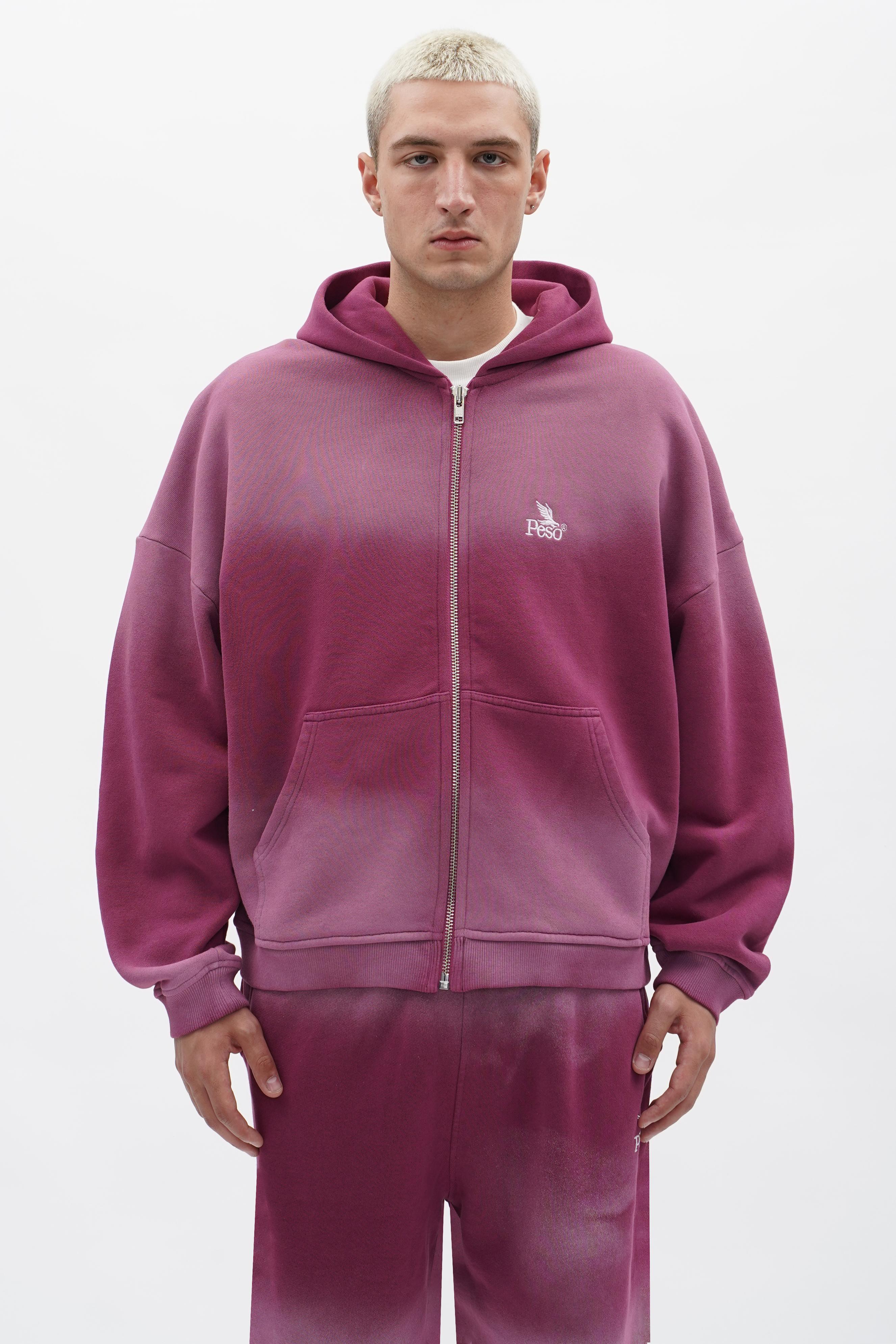 P.Clo Faded Zip (Cranberry)