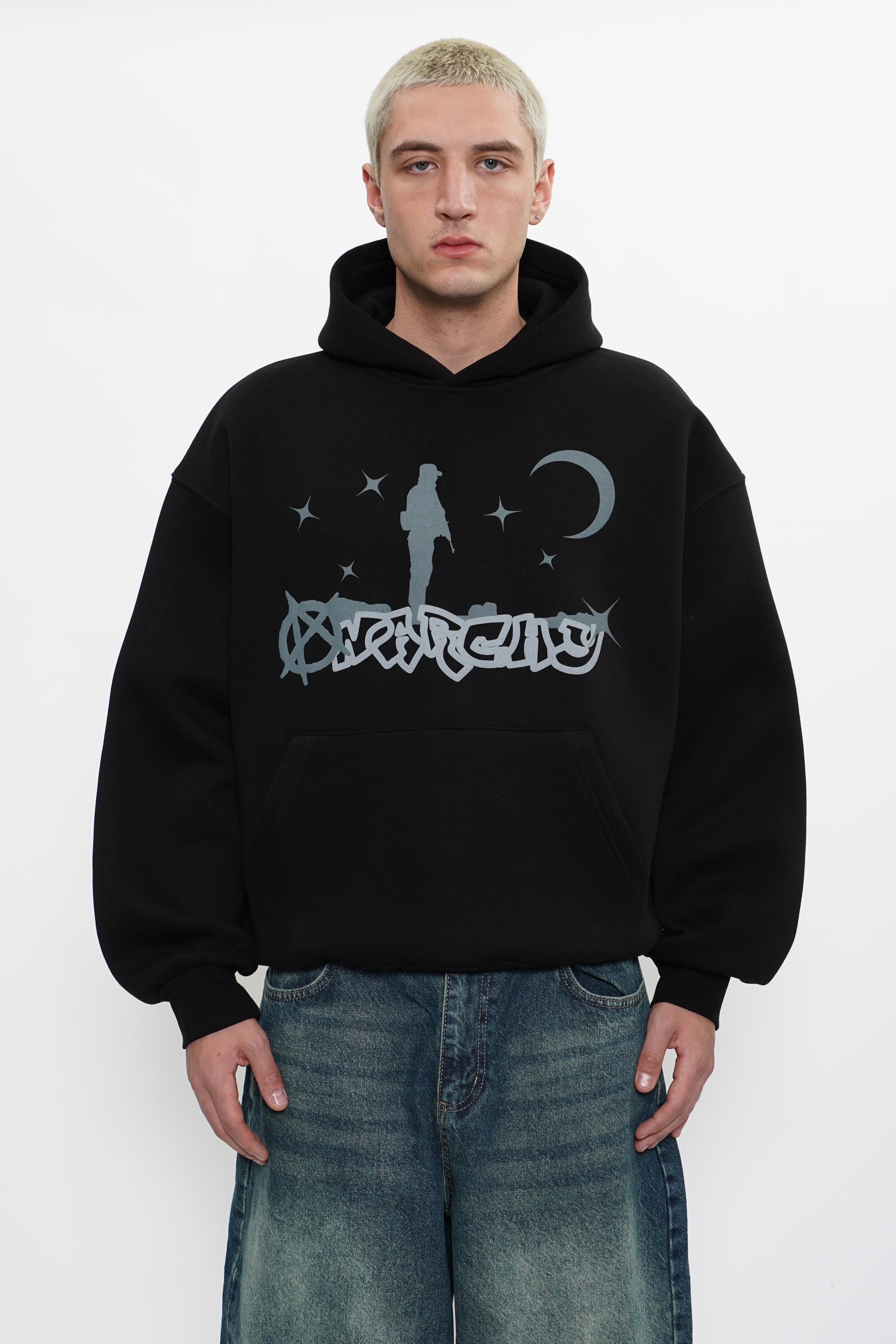 Sohigh Anarchy Boxy Fit Hoodie