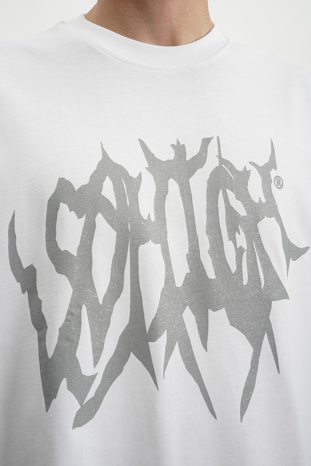 Sohigh Glitter Crew Logo T-Shirt (SHT-2)