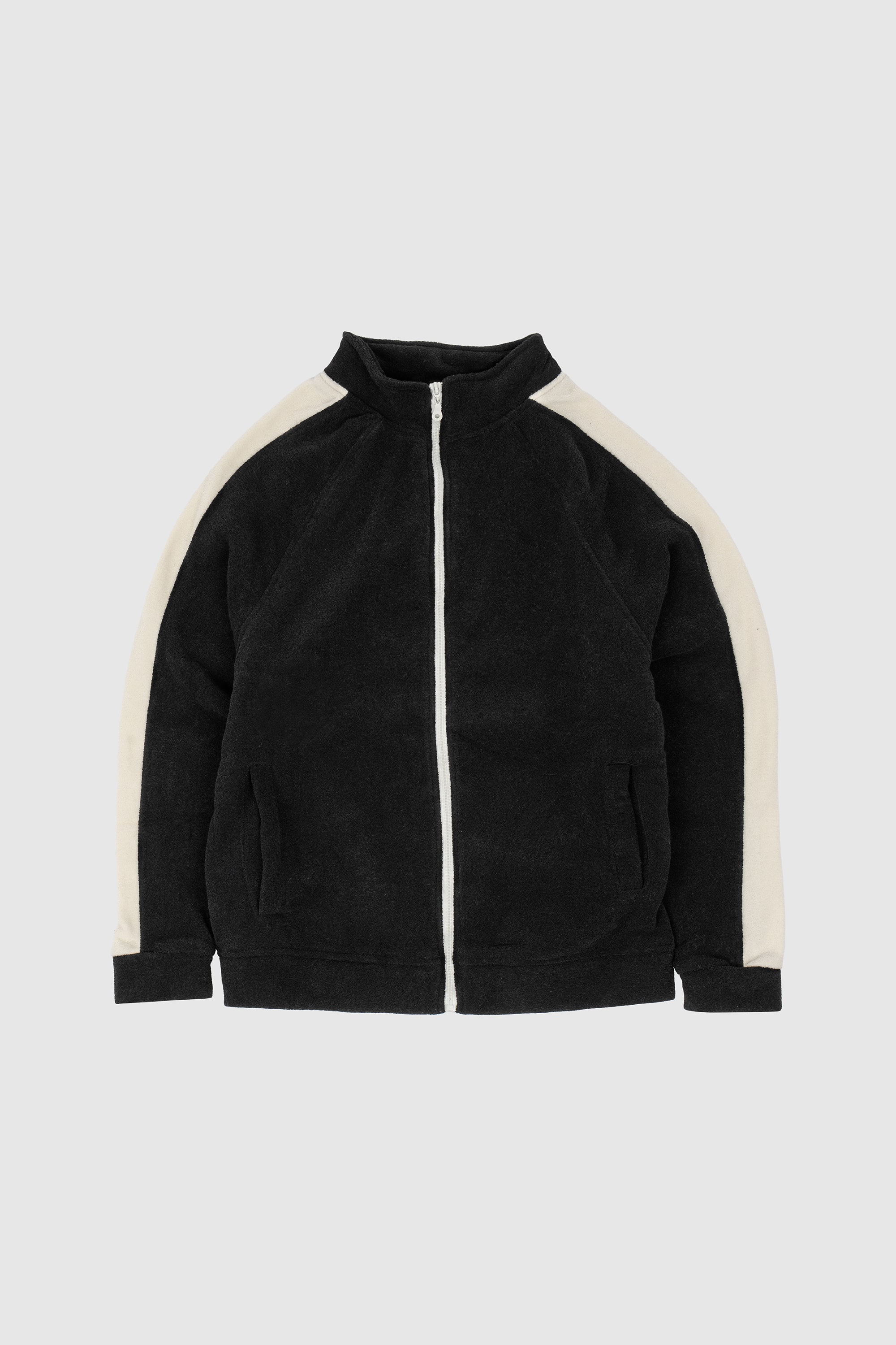 Respire Oversize Havlu Ceket - Siyah