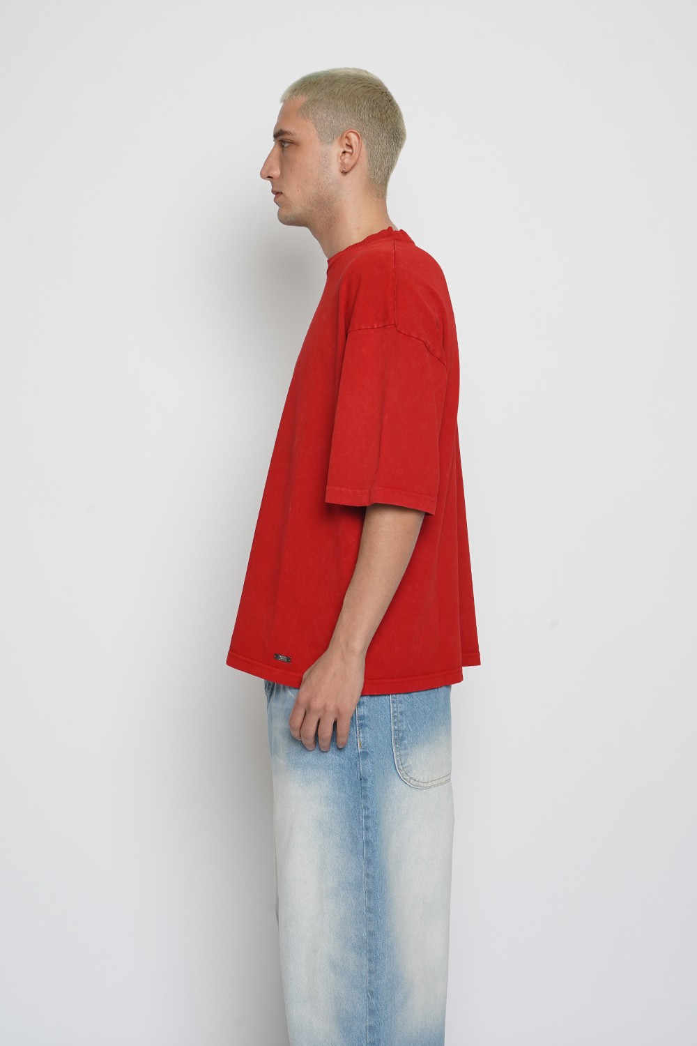 P.Clo Heavy Raws Tee Ruby