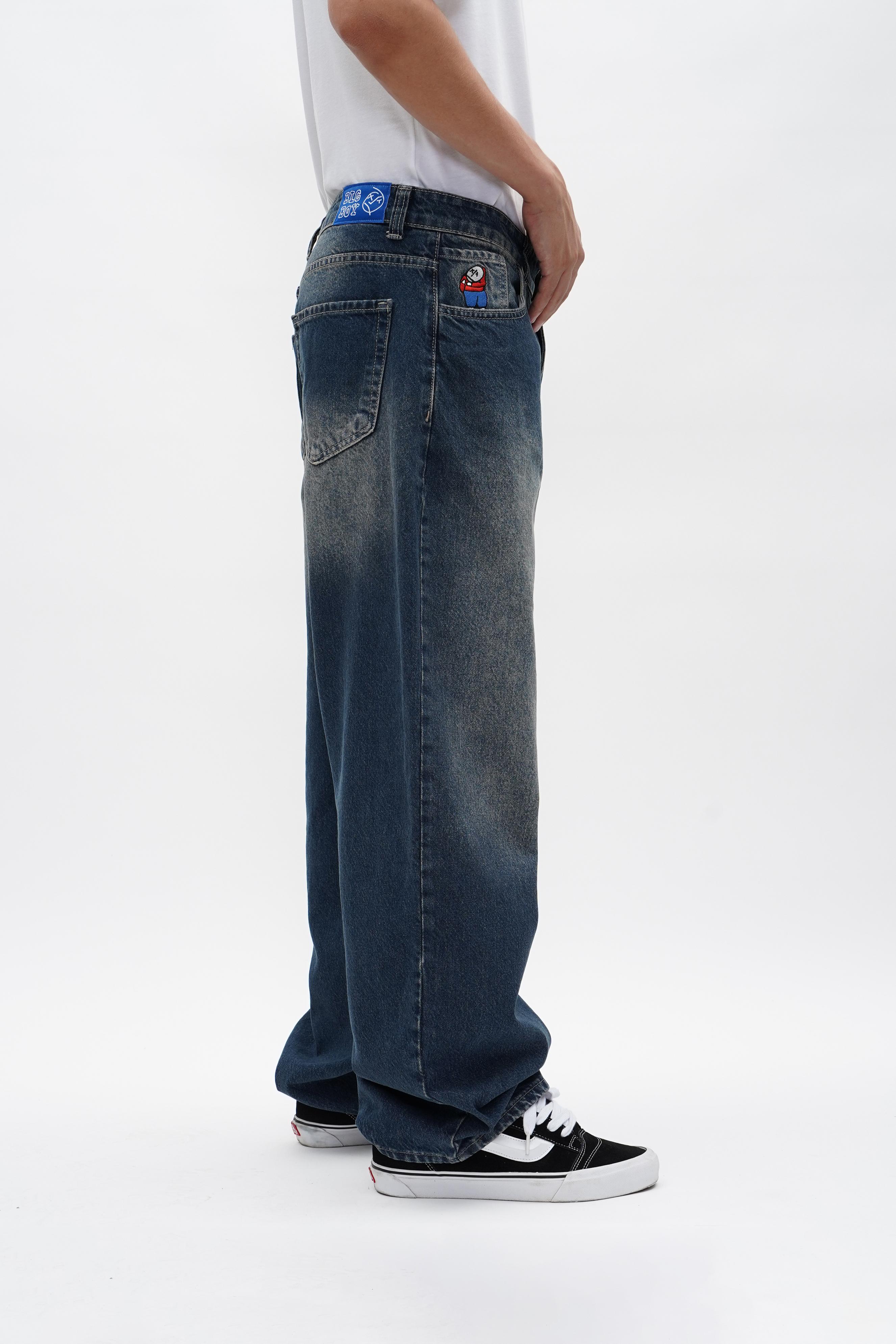 Big Boy Baggy Jeans - Dark Blue