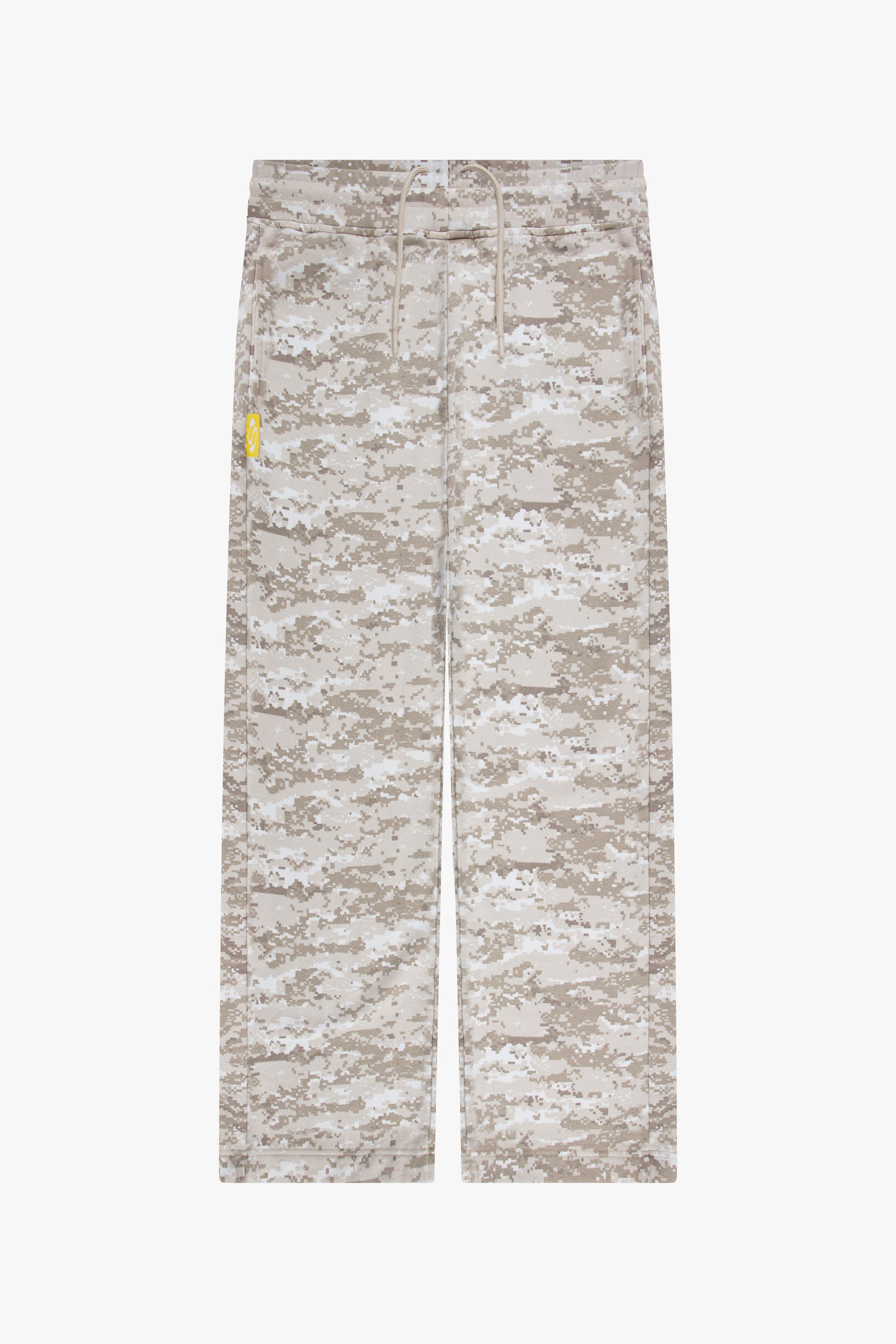 S.Heavens Digital Camo Open Leg Jogger