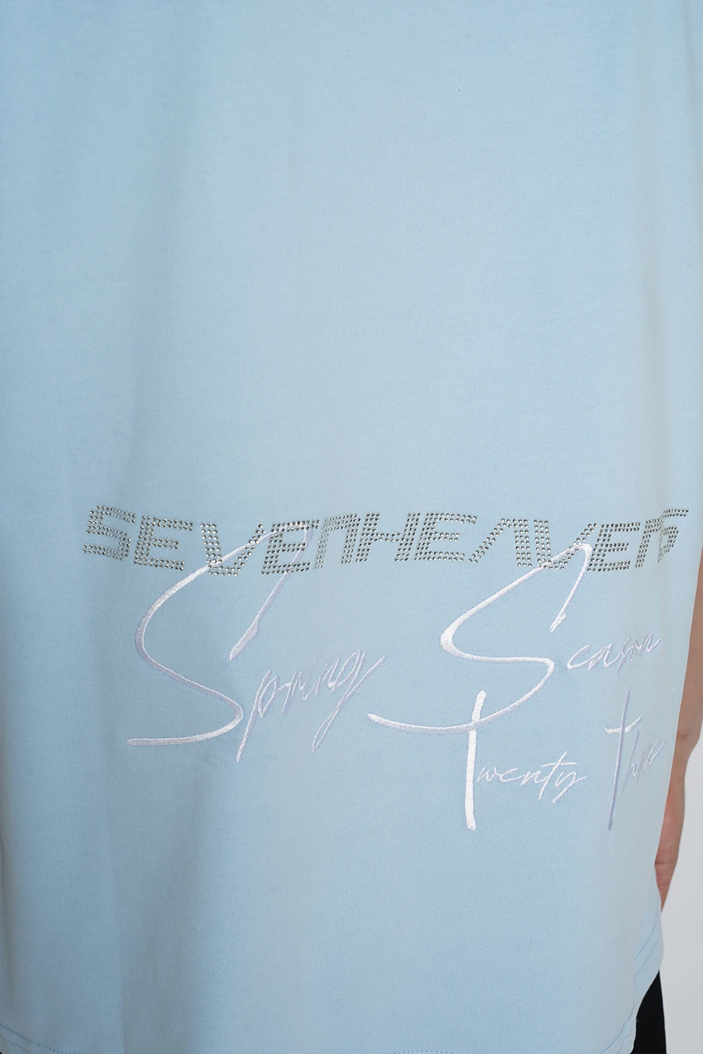S.Heavens Oversized Rhinestone T-Shirt