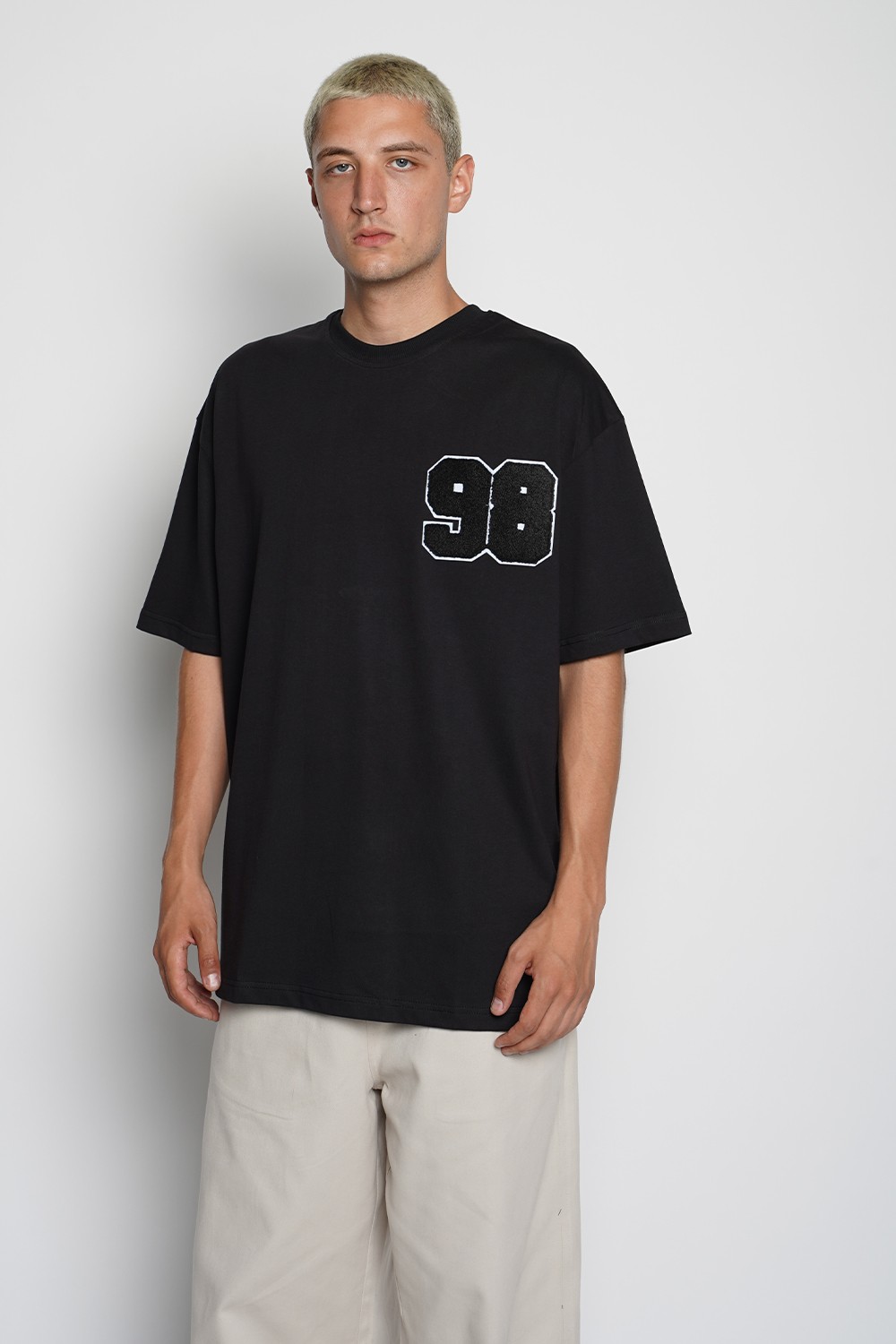 Koqs Oversized Black T-Shirt (KOQS1)