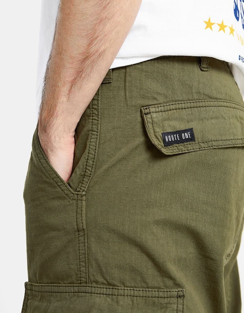 Route One Relaxed Ripstop Cargo Pants