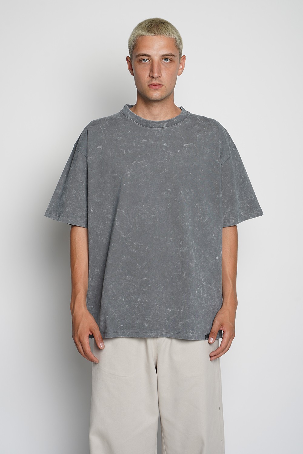 Faded Acid Wash Oversized T Shirt (FD35)