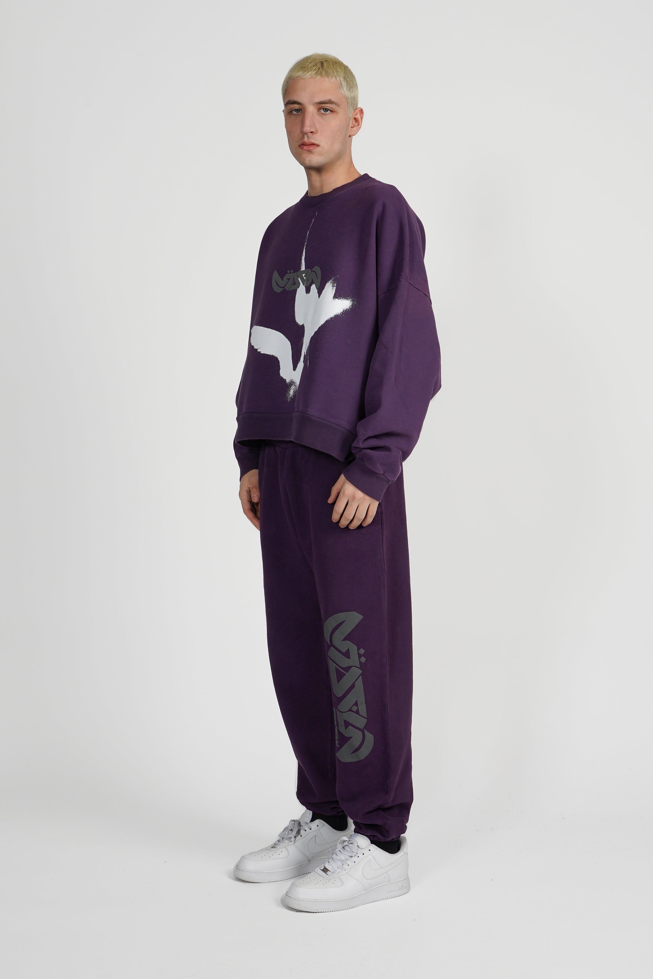 Oversized Printed Sweatpant (STR-6)