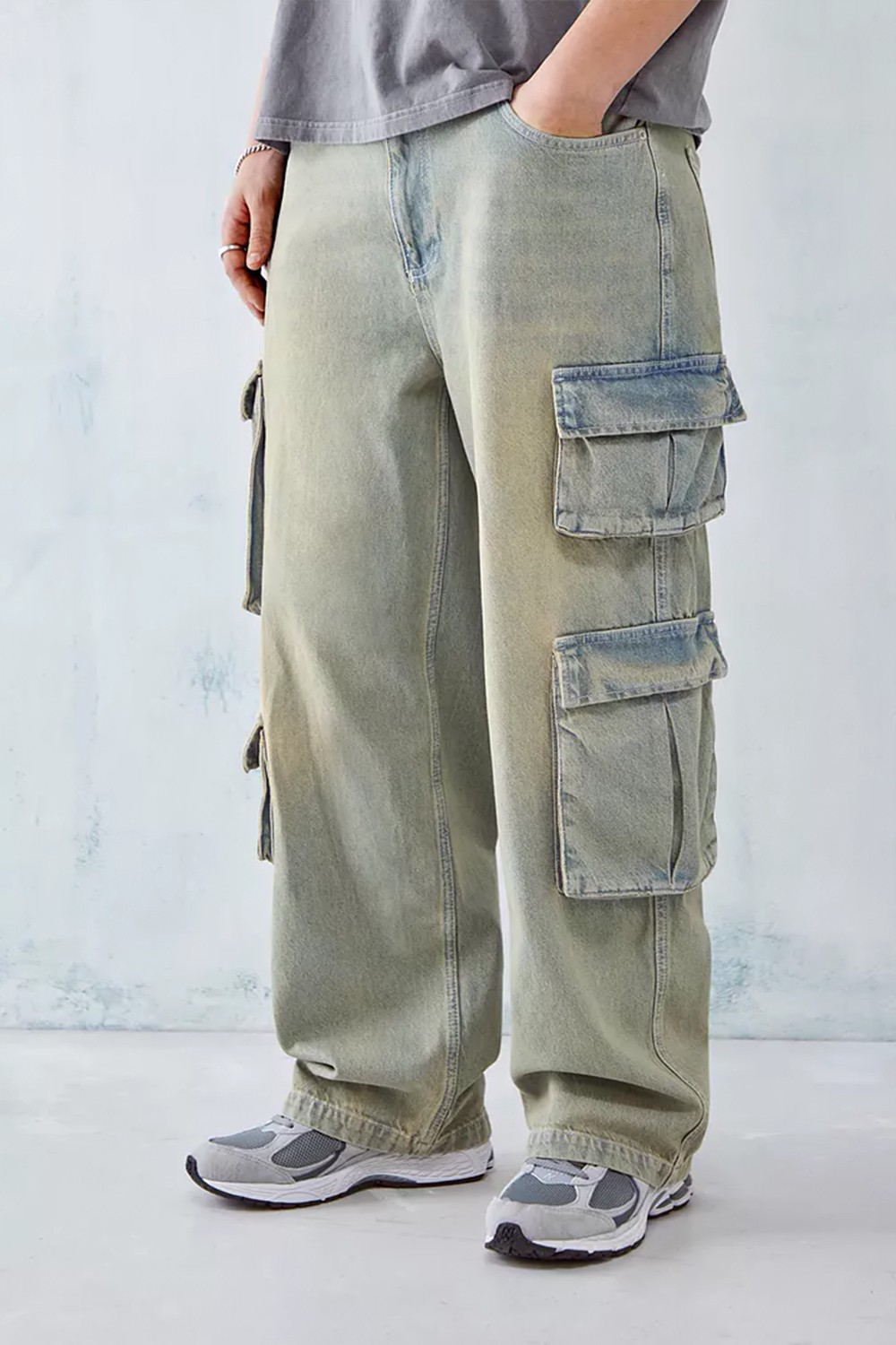 Washed Ultra Baggy Cargo Pant (URBN-B-41)