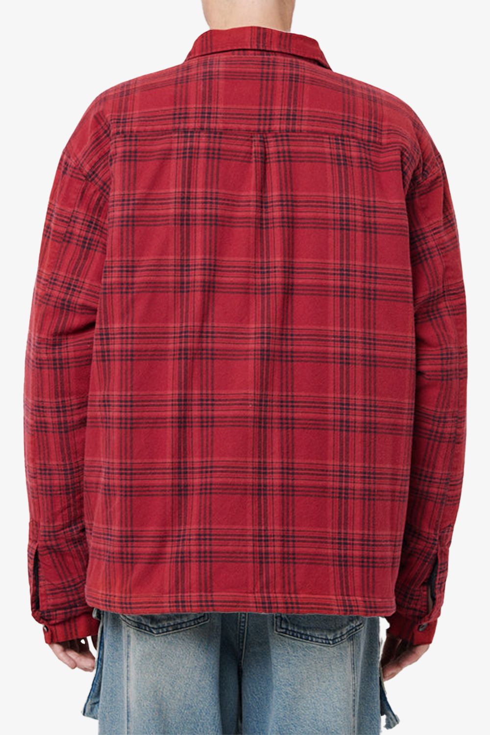 Live Fast Oversized Flannel Mont (LFDYJ1)