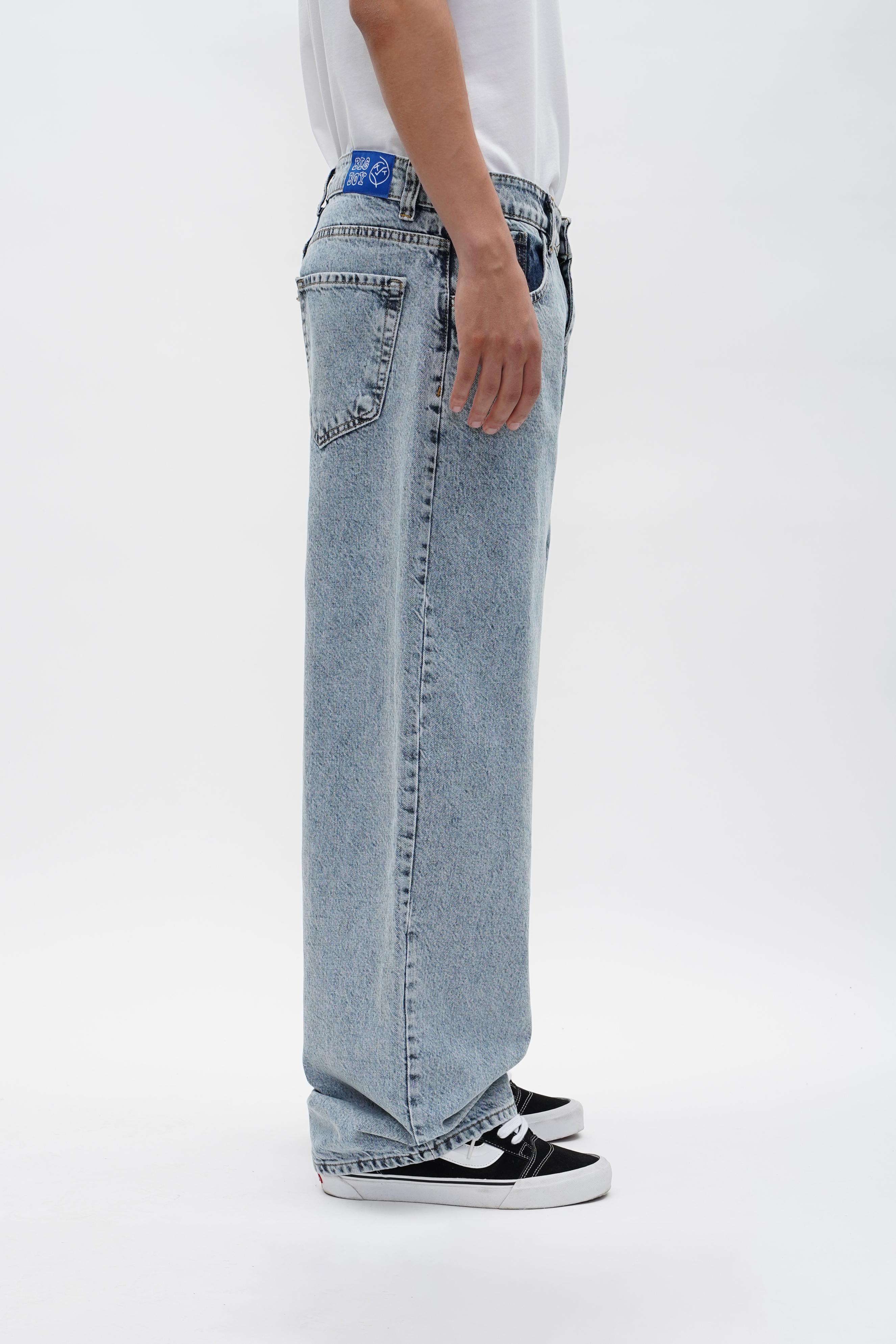 Big Boy Baggy Jeans - Light Blue