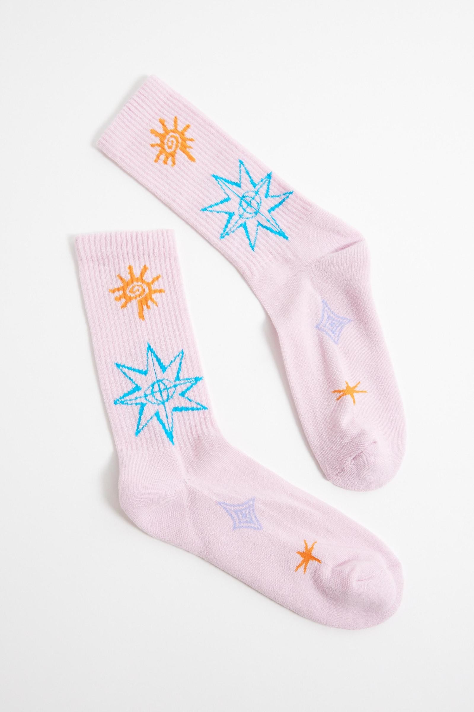 U.O. Ayker Sun Crew Socks (UO-29)