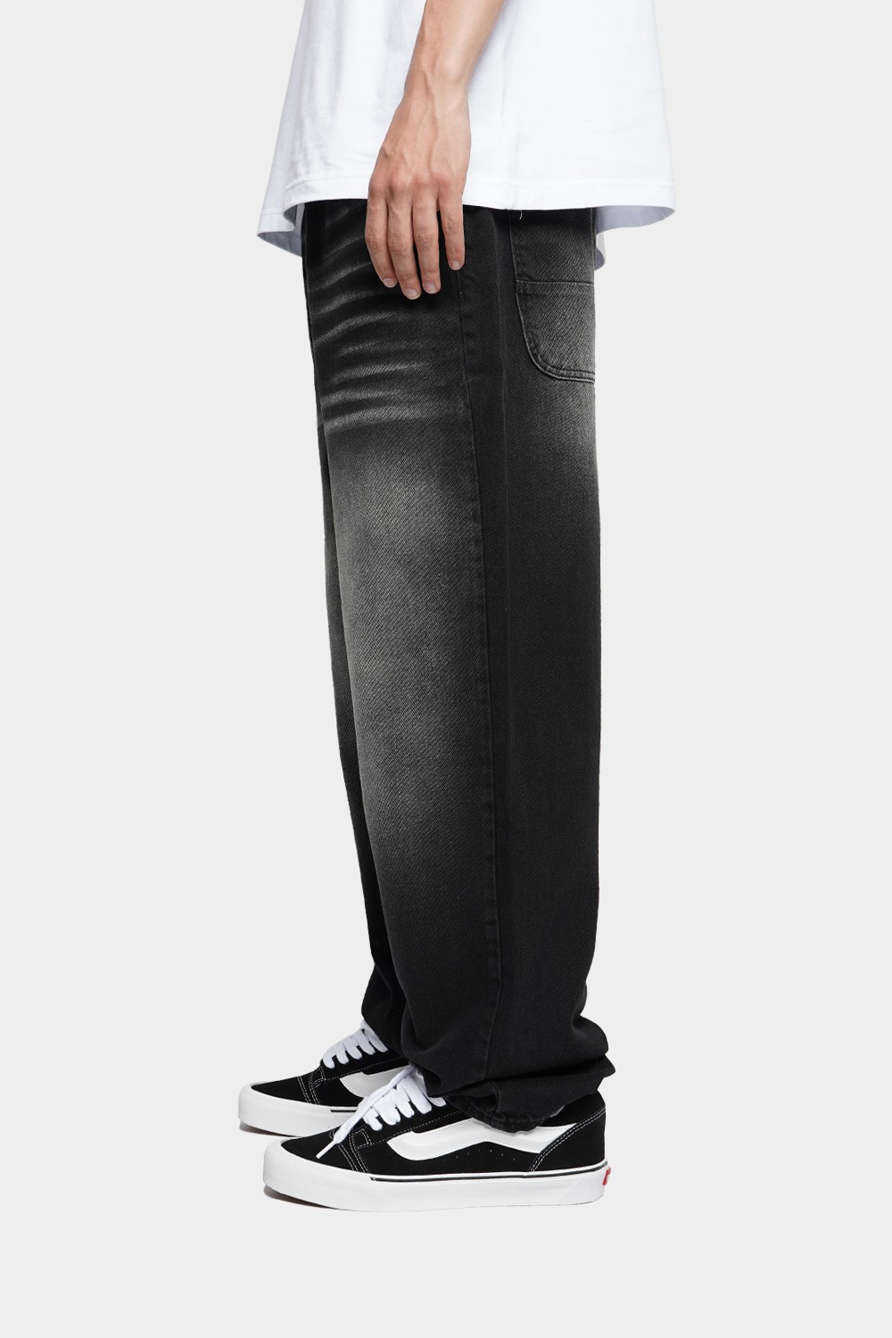 Baggy Skate Jeans - Black Tint (SHBS-3)